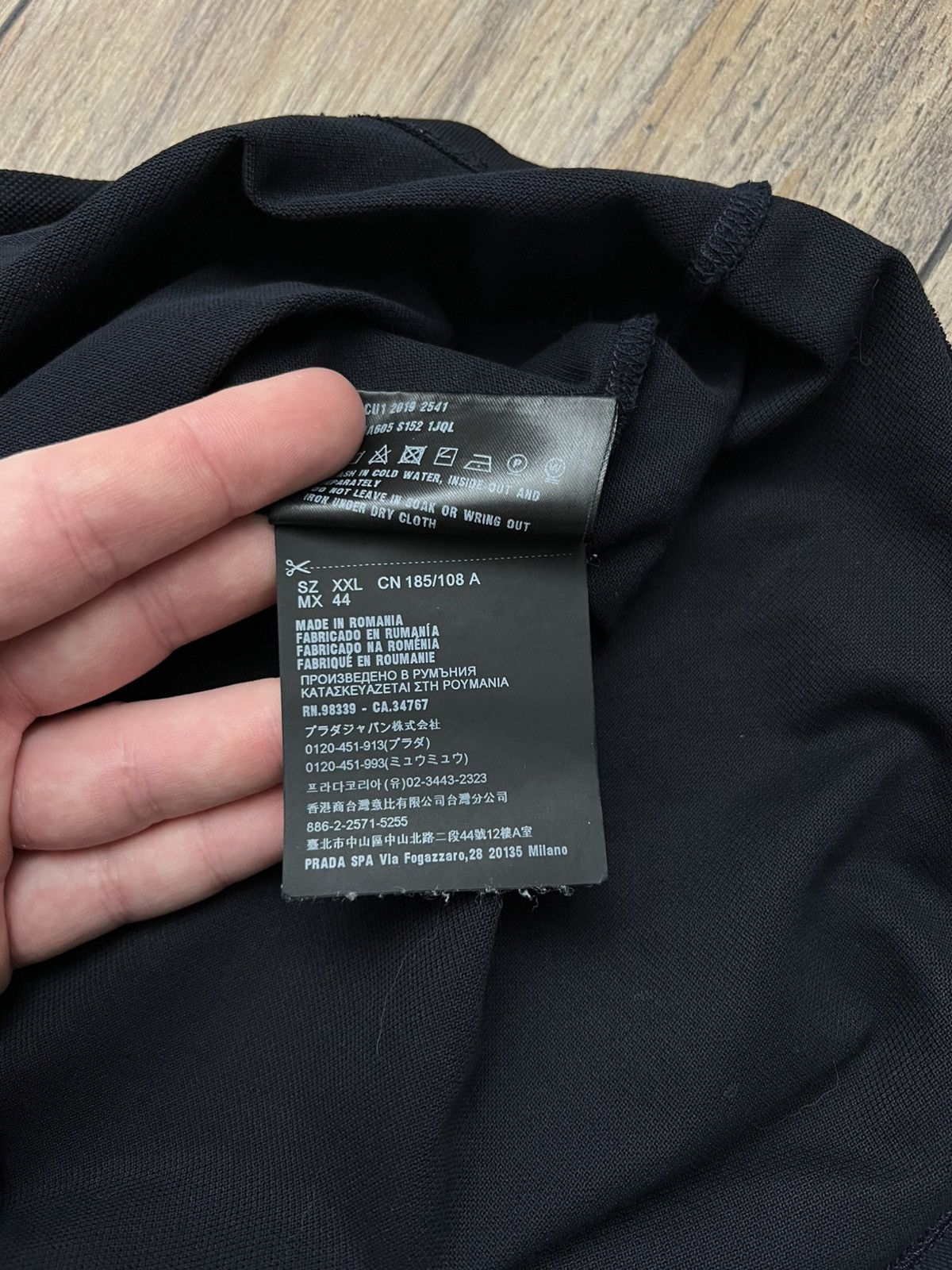 Prada Prada Dark Blue Long Sleeve Size US XL / EU 56 / 4 - 10 Thumbnail