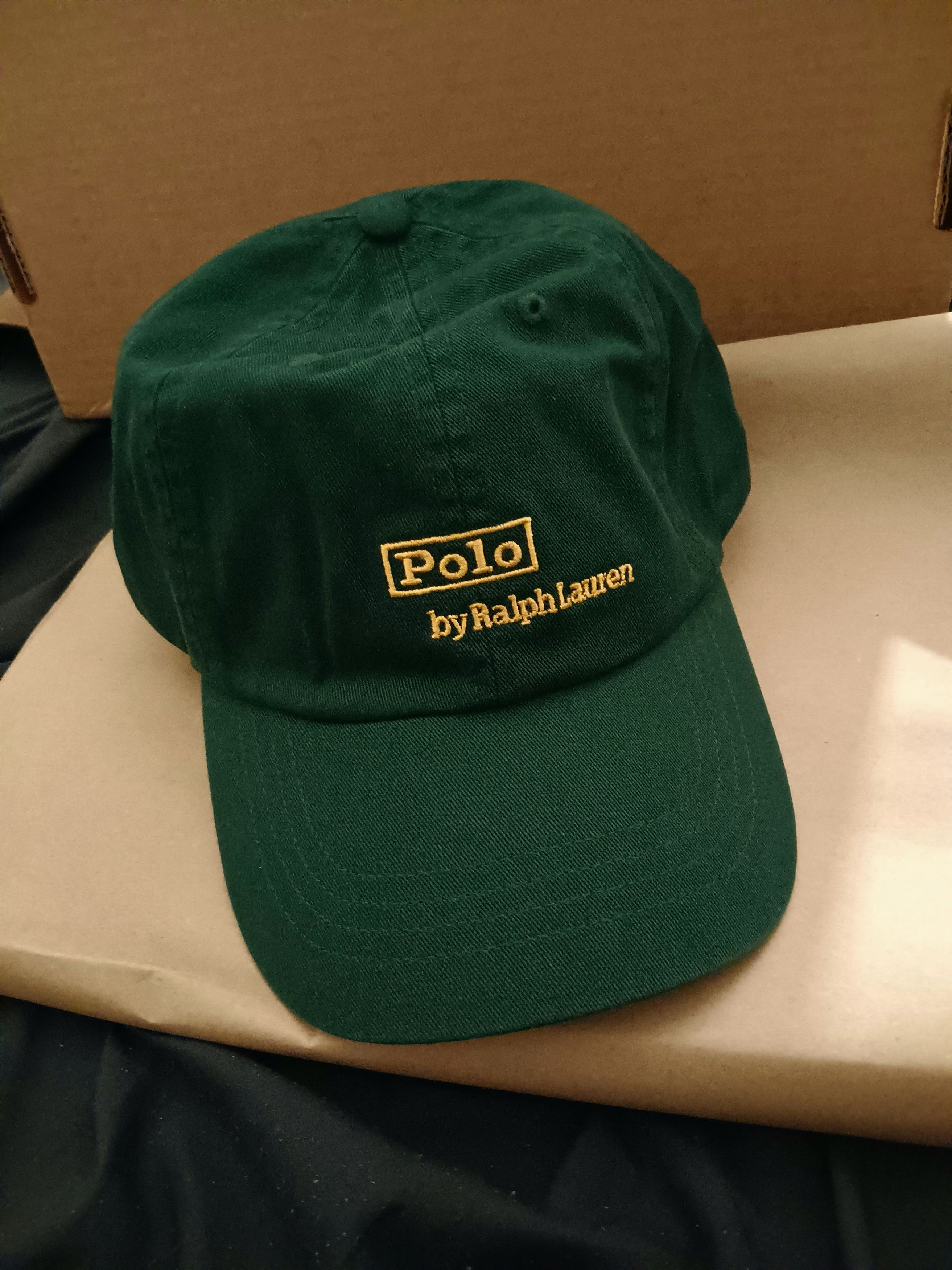 Polo Ralph Lauren Polo Bear Rugby Kicker Green Hat | Grailed