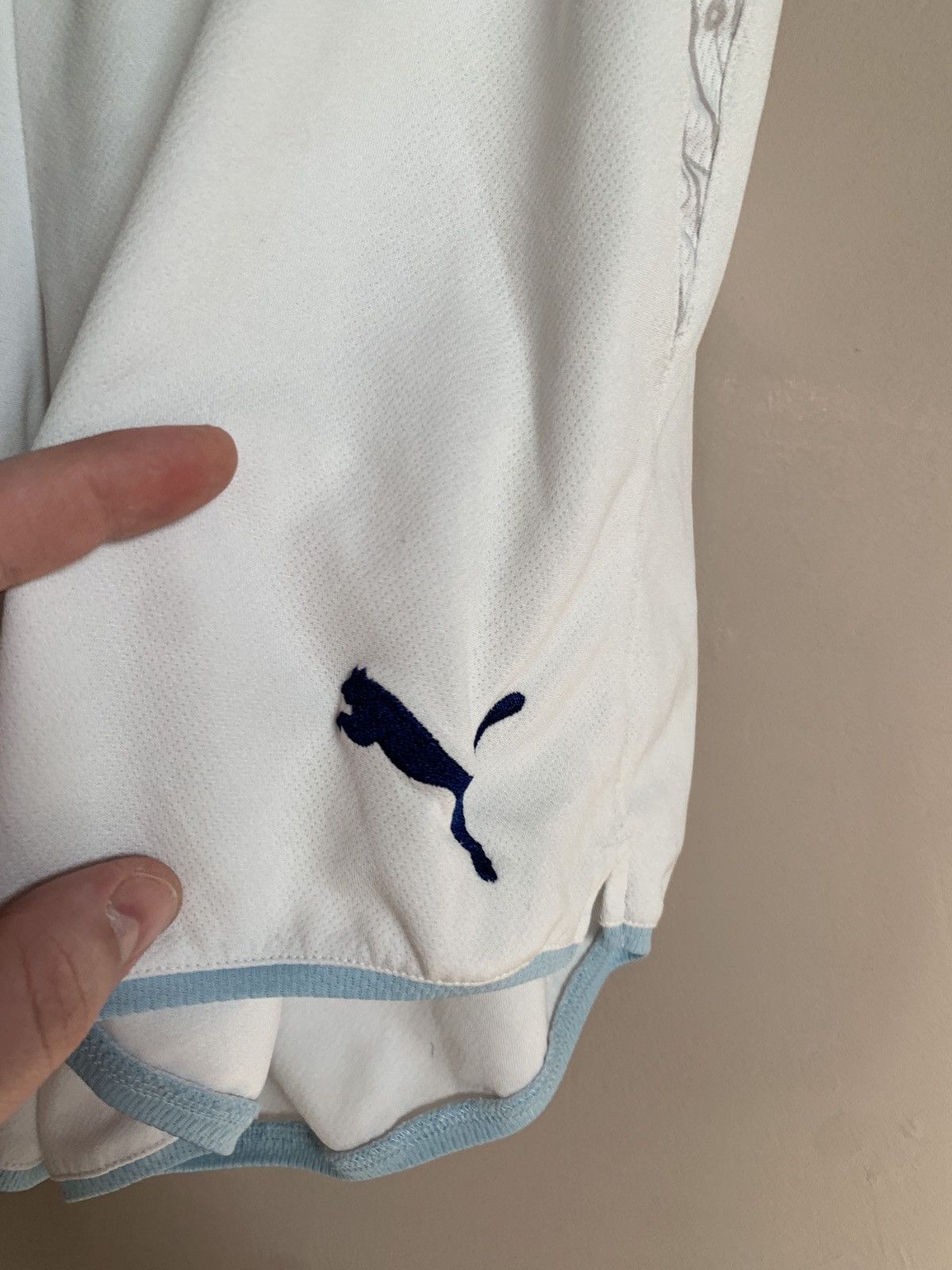 Puma SS Lazio Italy puma vintage soccer shorts football Size US 34 / EU 50 - 4 Thumbnail