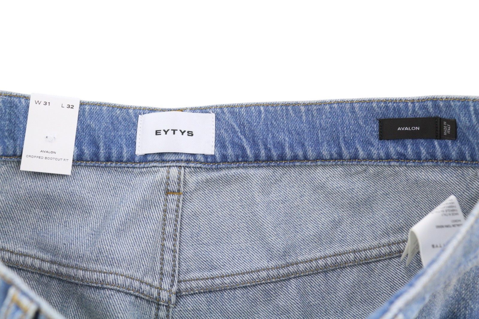 Eytys AVALON TORN INDIGO BOOTCUT W31/L32 RRP370 88891 Size US 31 - 8 Thumbnail