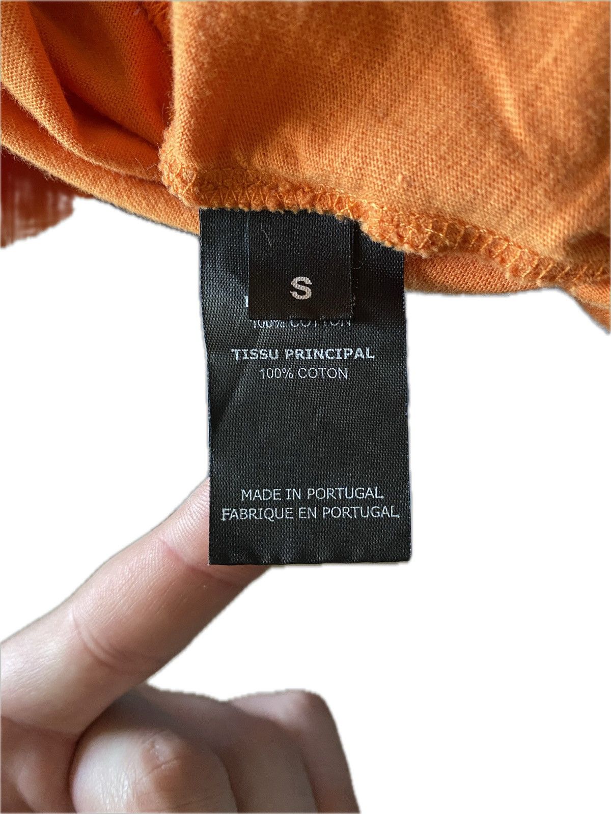 Vetements Matterhorn Orange Cotton T-shirt Hoodie