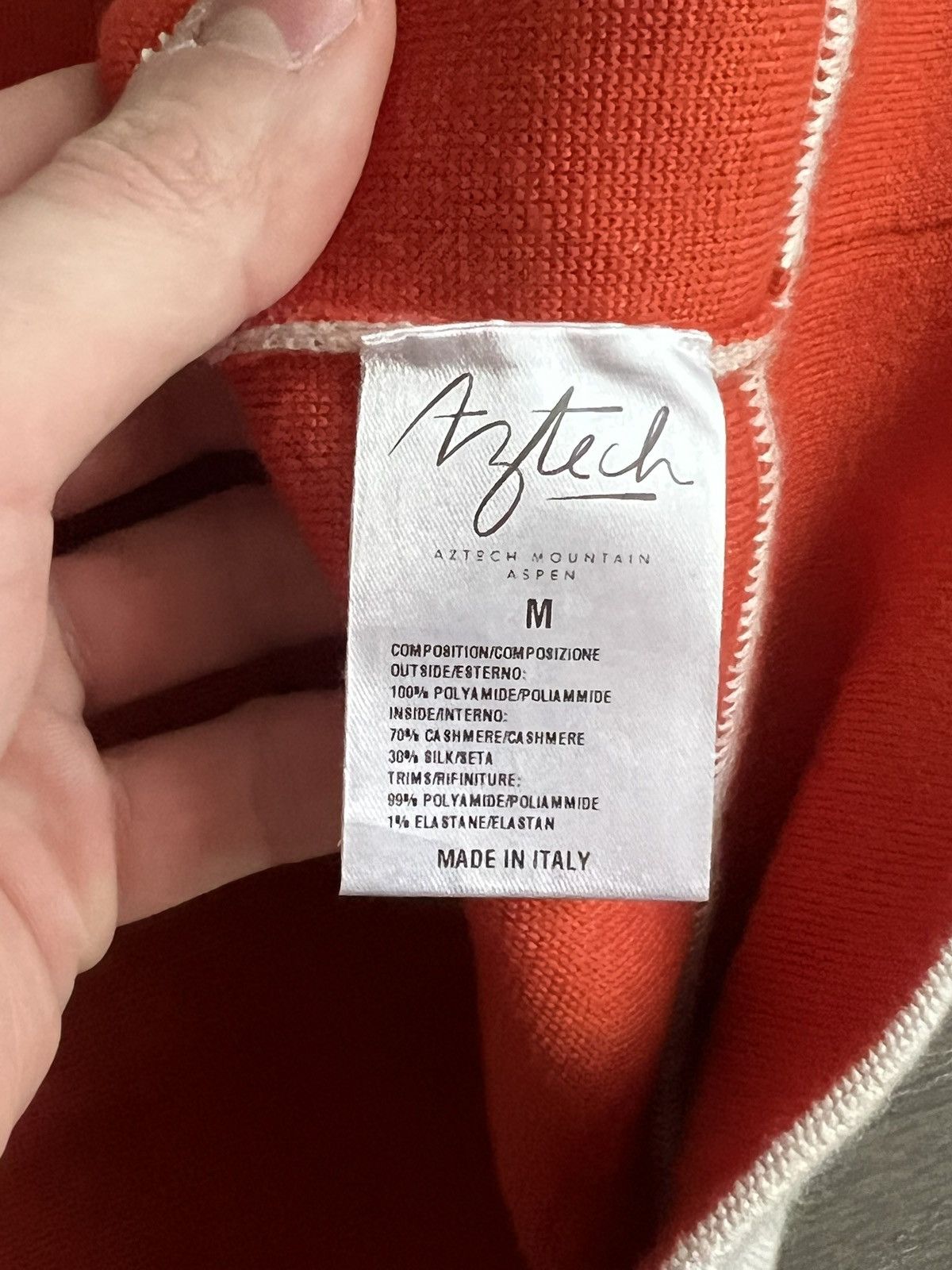 Aztech Mountain $3K Cashmere Hoodie “Duane Street” Size US M / EU 48-50 / 2 - 4 Thumbnail