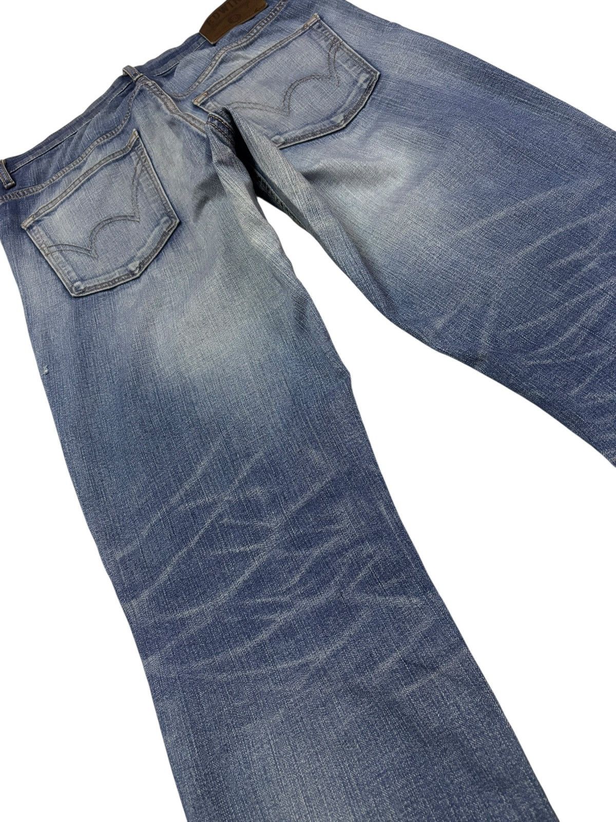 Edwin Vtg Edwin XV Japan 407 Relaxed Distressed Jeans Size US 30 / EU 46 - 7 Thumbnail