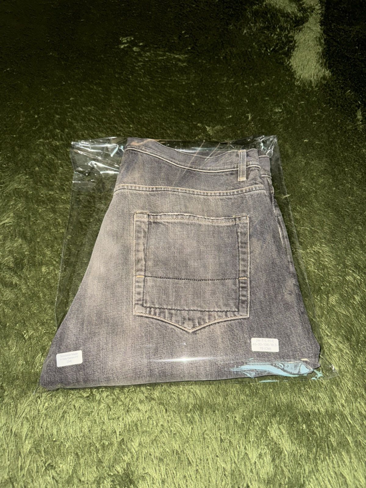 Japanese Brand [34] Spectator Made in Italy 121-003 Distressed Denim Size US 34 / EU 50 - 14 Thumbnail