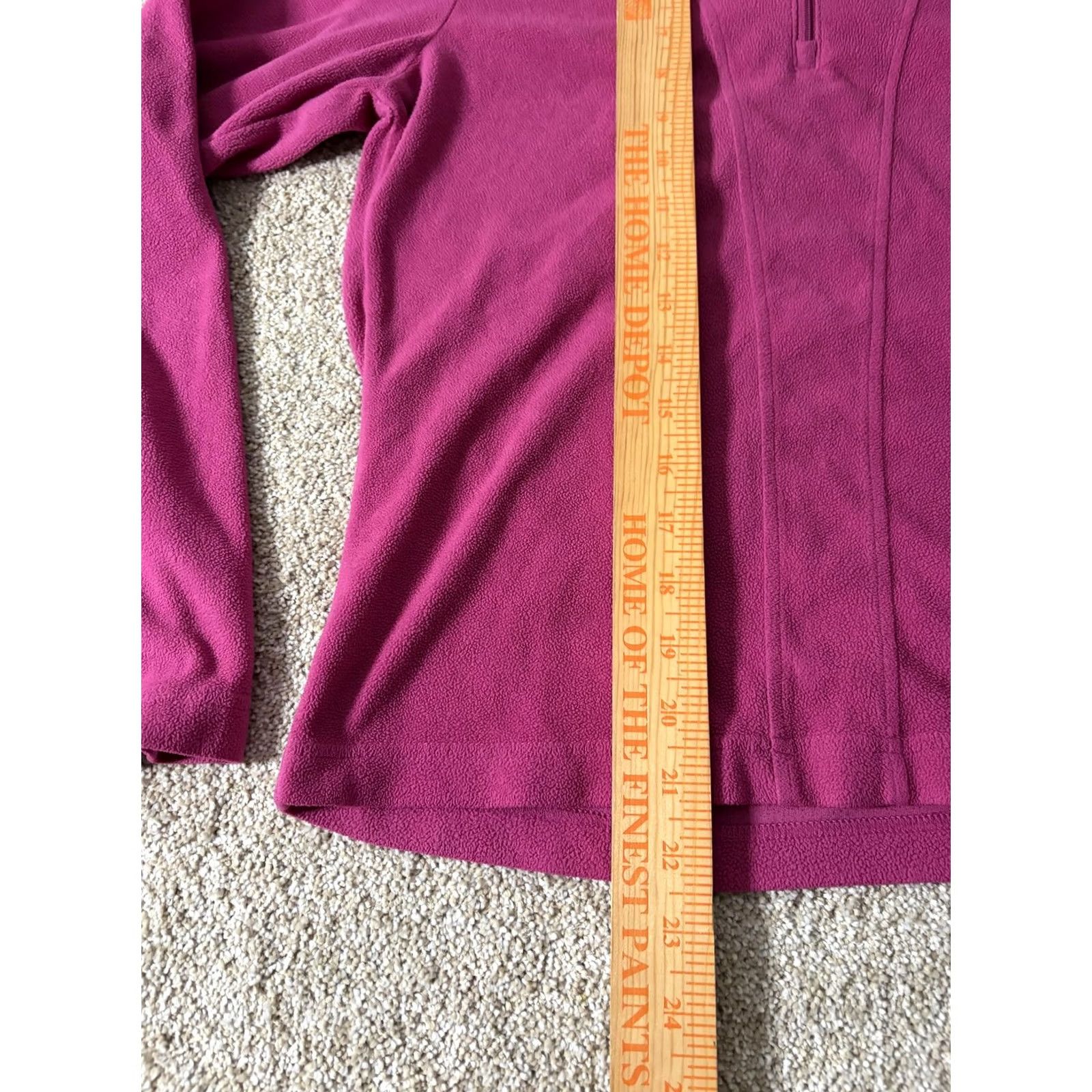 Pinko Columbia Pullover Womens Small Pink 1/4 Zip Mock Neck Fleece Hiking Shirt Size S / US 4 / IT 40 - 5 Thumbnail