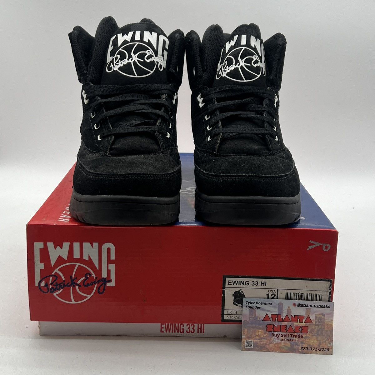 Ewing Athletics 33 high black Size US 12 / EU 45 - 2 Thumbnail