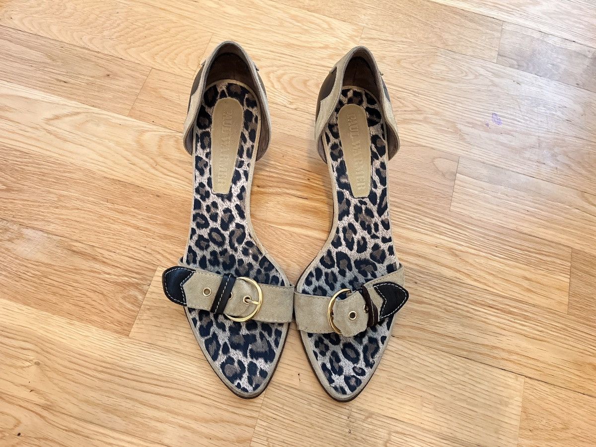 Other Paul Warmer Sandalen – Animal Print & Buckle Design Size US 7 / IT 37 - 4 Thumbnail