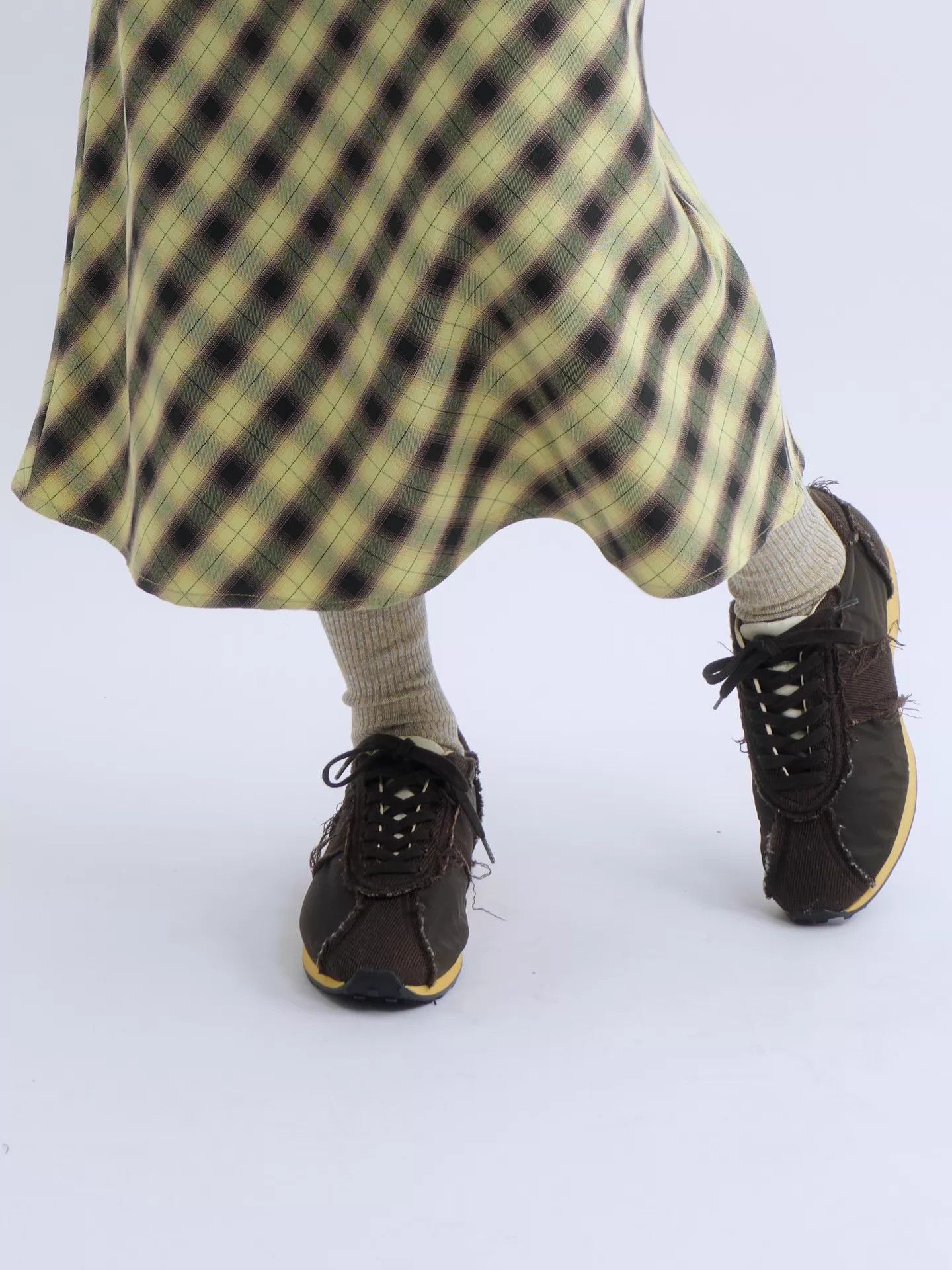 The Row THE ROW 25SS Wool-Silk Distressed Decon Trainer 37 Size US 6.5 / IT 36.5 - 5 Thumbnail