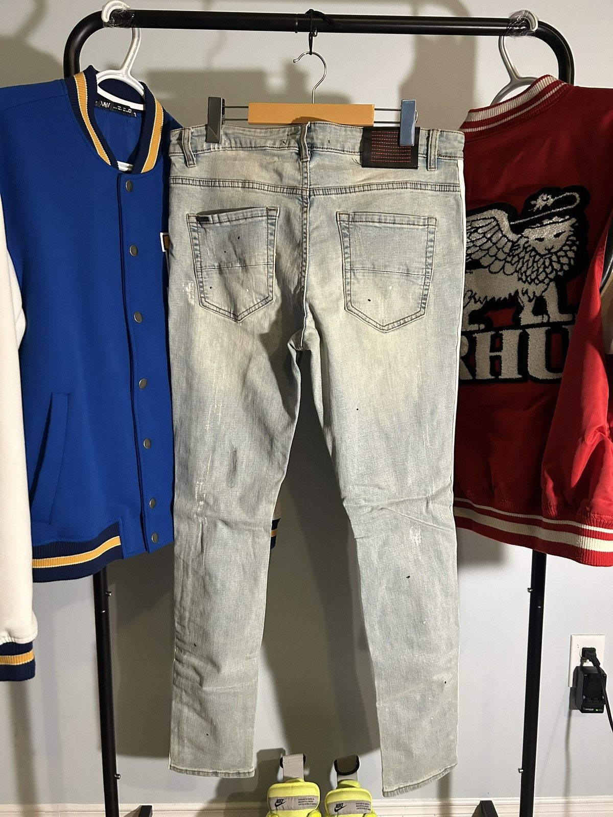 SERENEDE Serenede “GODSPEED” Striped Jeans Size US 34 / EU 50 - 5 Thumbnail