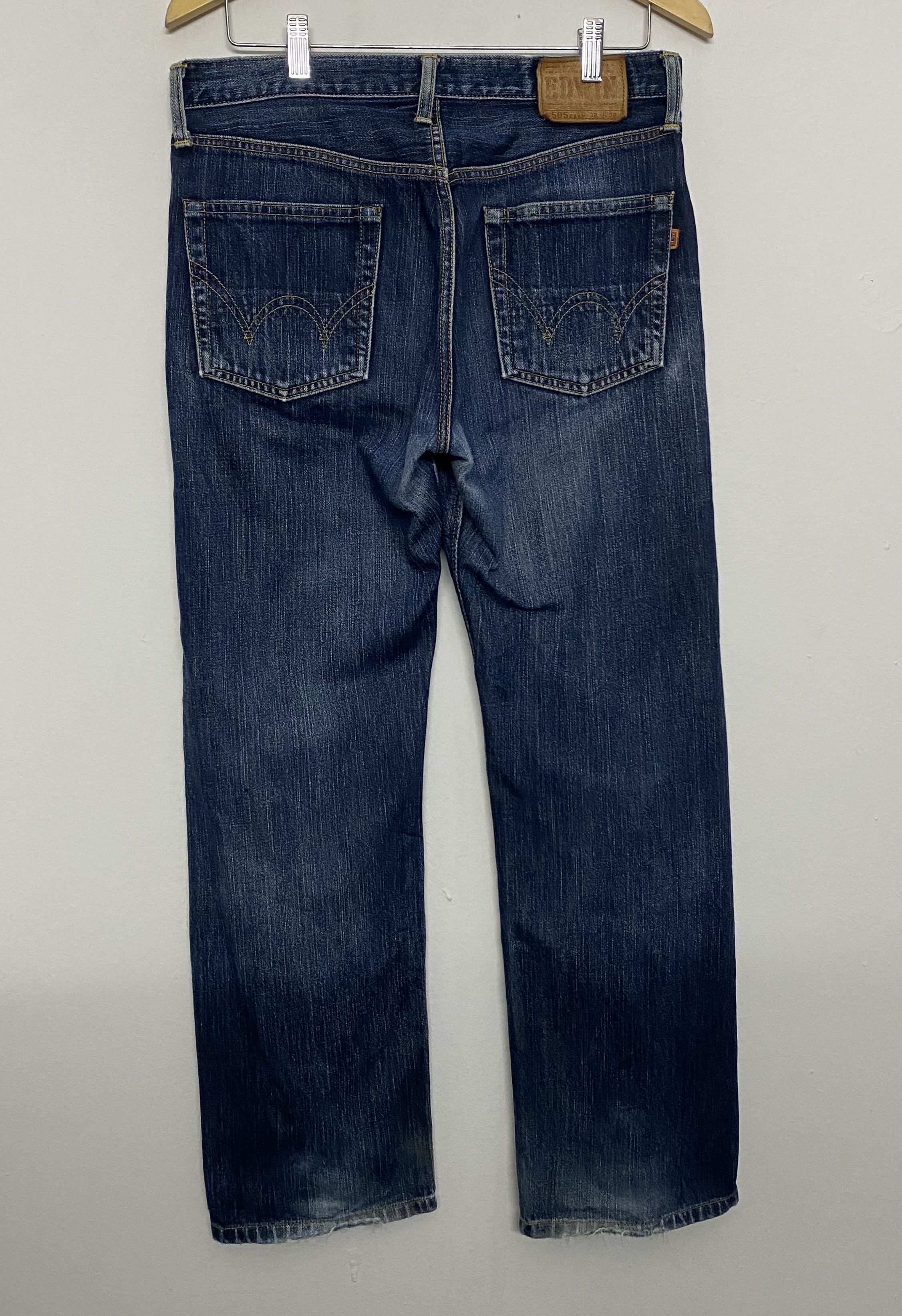 Edwin Vintage EDWIN 505zxx Selvedge Denim Jeans (Japan Made) Size US 32 / EU 48 - 2 Thumbnail