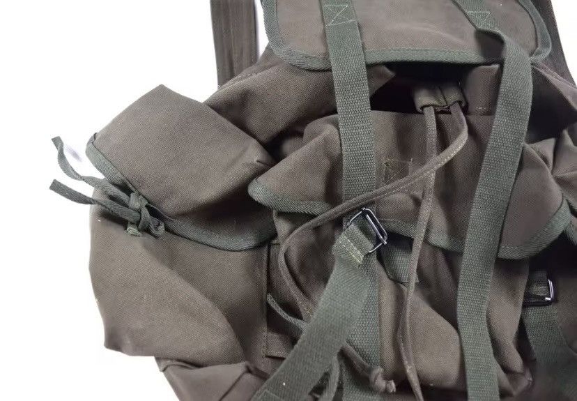 Other Reenactment Military M14 Haversack Field Bag Canvas Backpack Size ONE SIZE - 5 Thumbnail