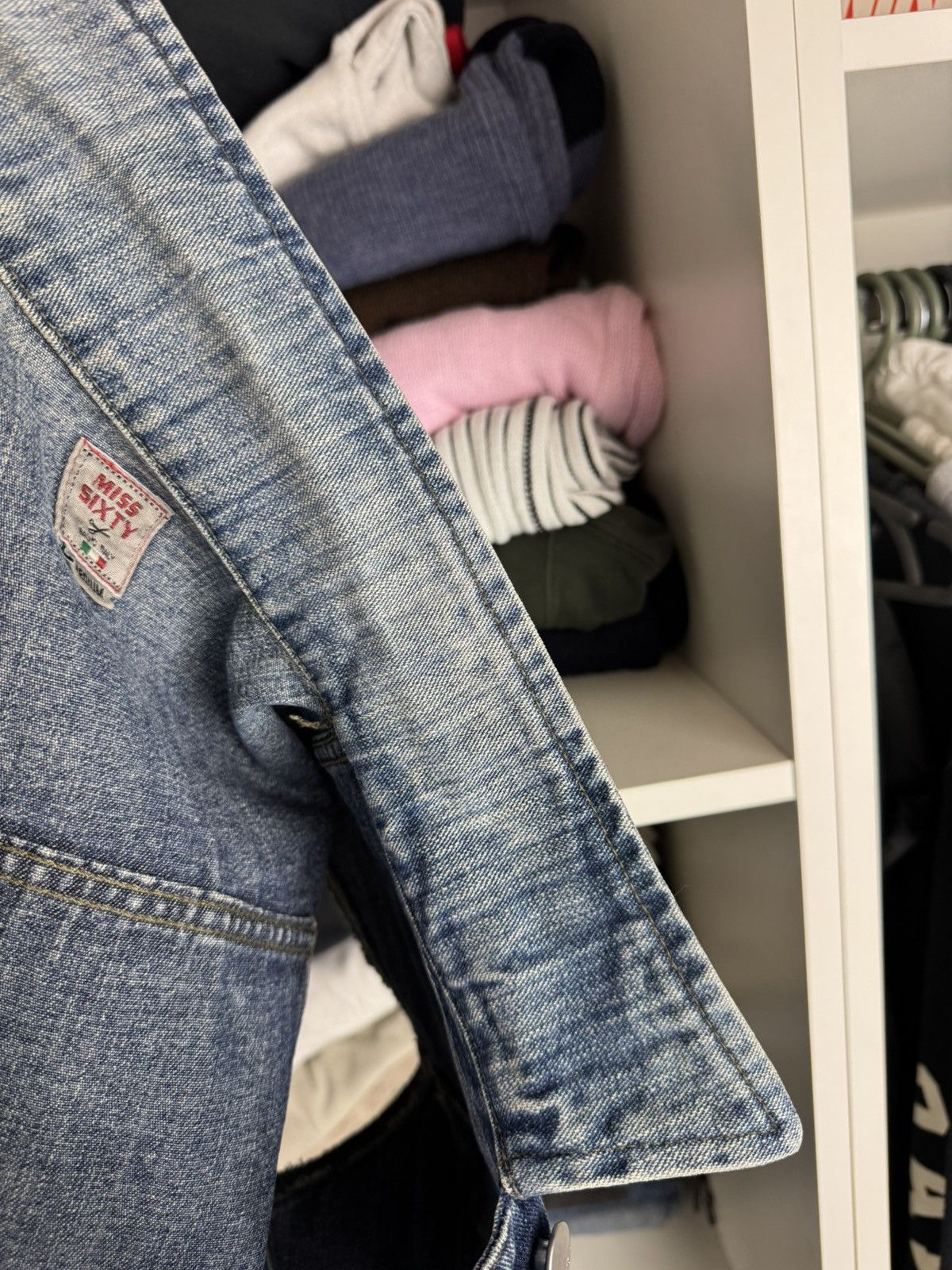 Miss Sixty Miss Sixty Vintage Denim Trucker Vest Made in Italy Y2K Size M / US 6-8 / IT 42-44 - 4 Thumbnail