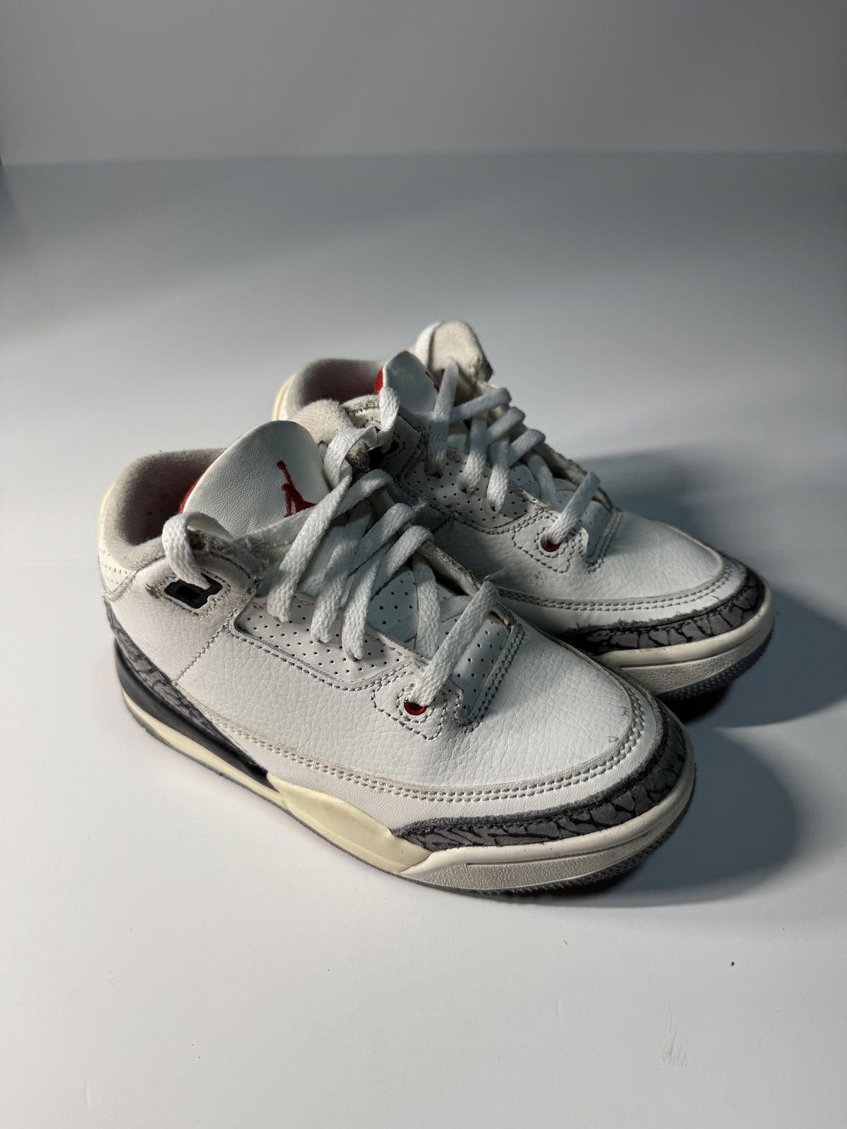 Jordan Brand Jordan Toddler White 11c White Cement Reimagined Size US 11 / EU 44 - 1 Thumbnail