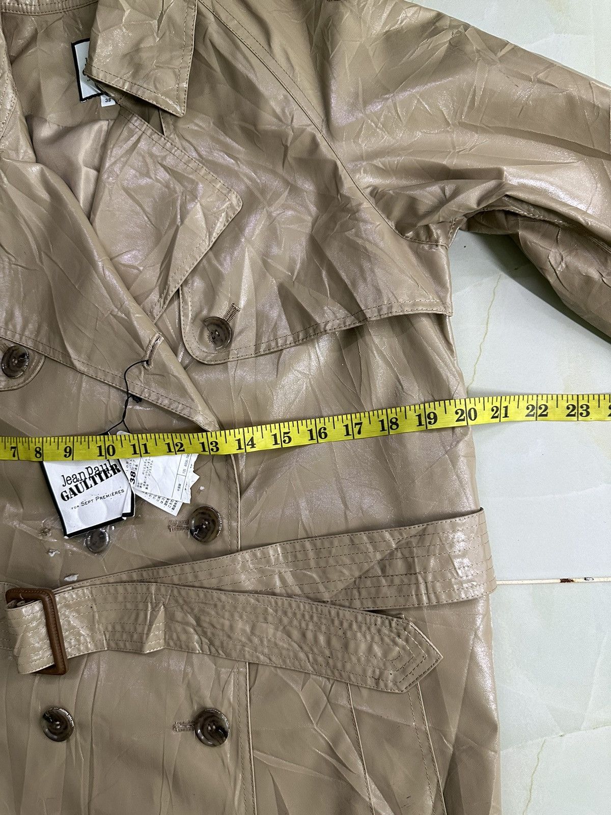 Jean Paul Gaultier Jean Paul Gaultier Trench Coat Jacket Size S / US 4 / IT 40 - 11 Thumbnail