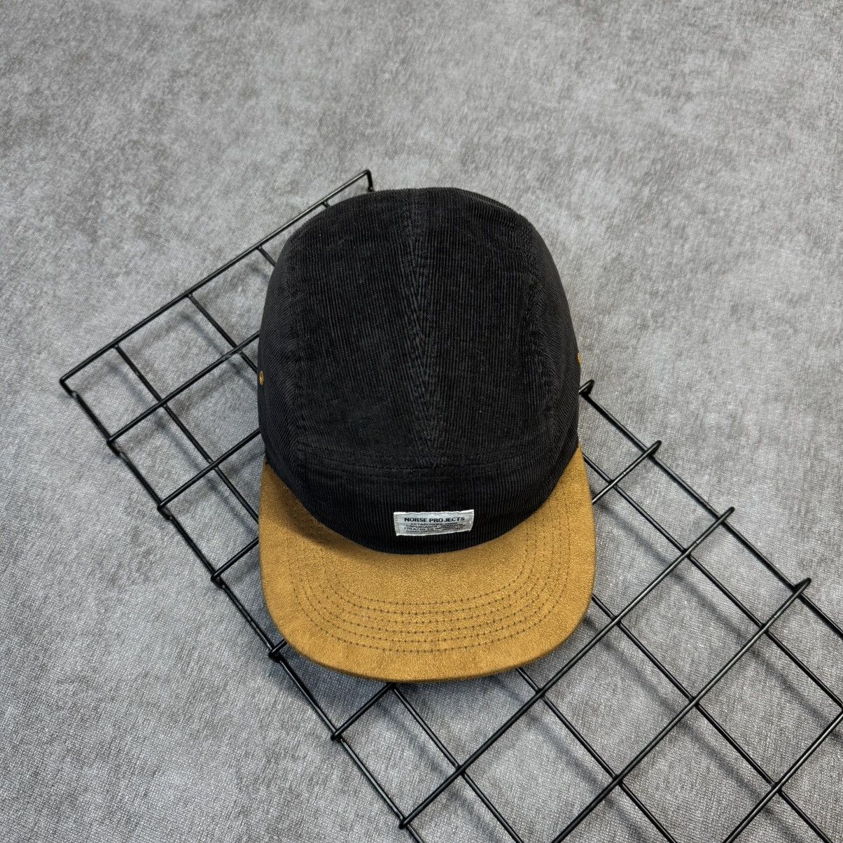 Norse Projects Norse Project Corduroy suede panel baseball cap hat Size ONE SIZE - 2 Thumbnail