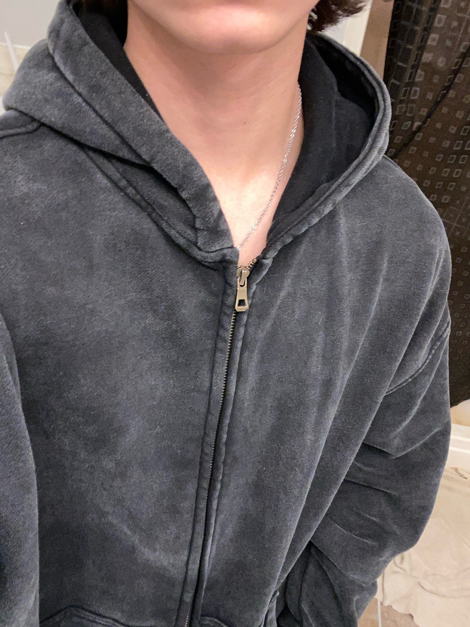 Designer × Japanese Brand Fleece Zipper Hoodie Size US S / EU 44-46 / 1 - 4 Thumbnail