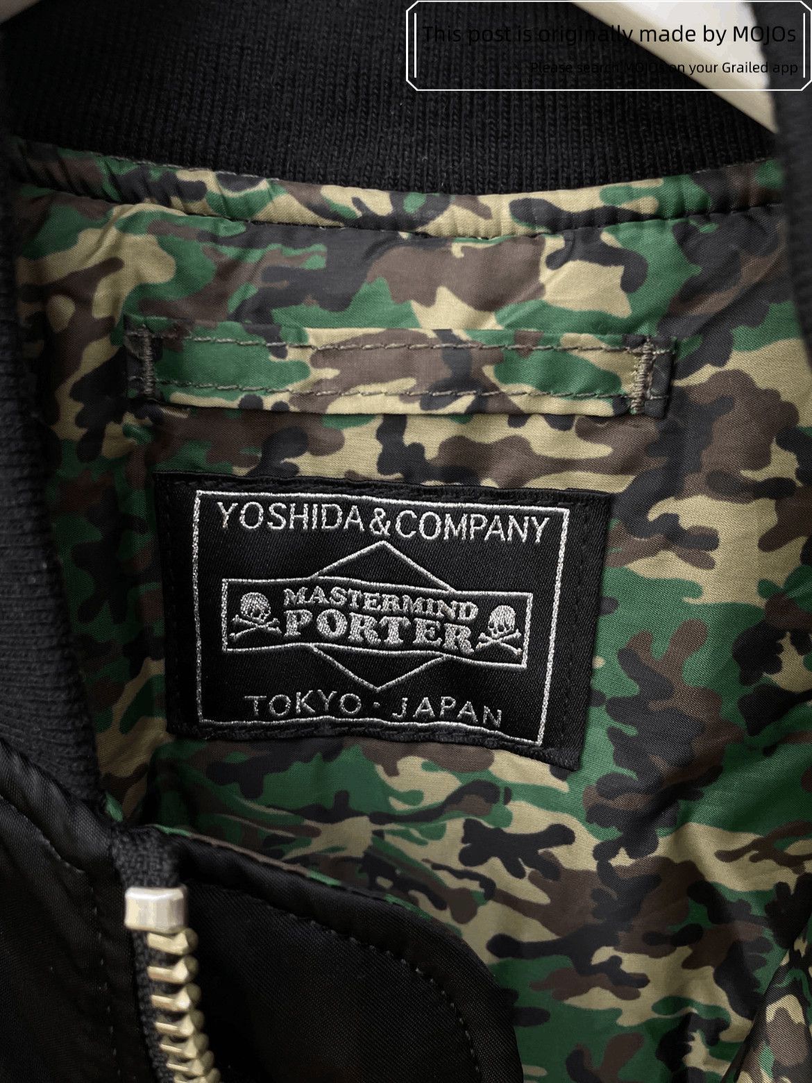 Mastermind Japan Mastermind Japan x Alpha Industries x Porter Yoshida Bomber Size US L / EU 52-54 / 3 - 4 Thumbnail