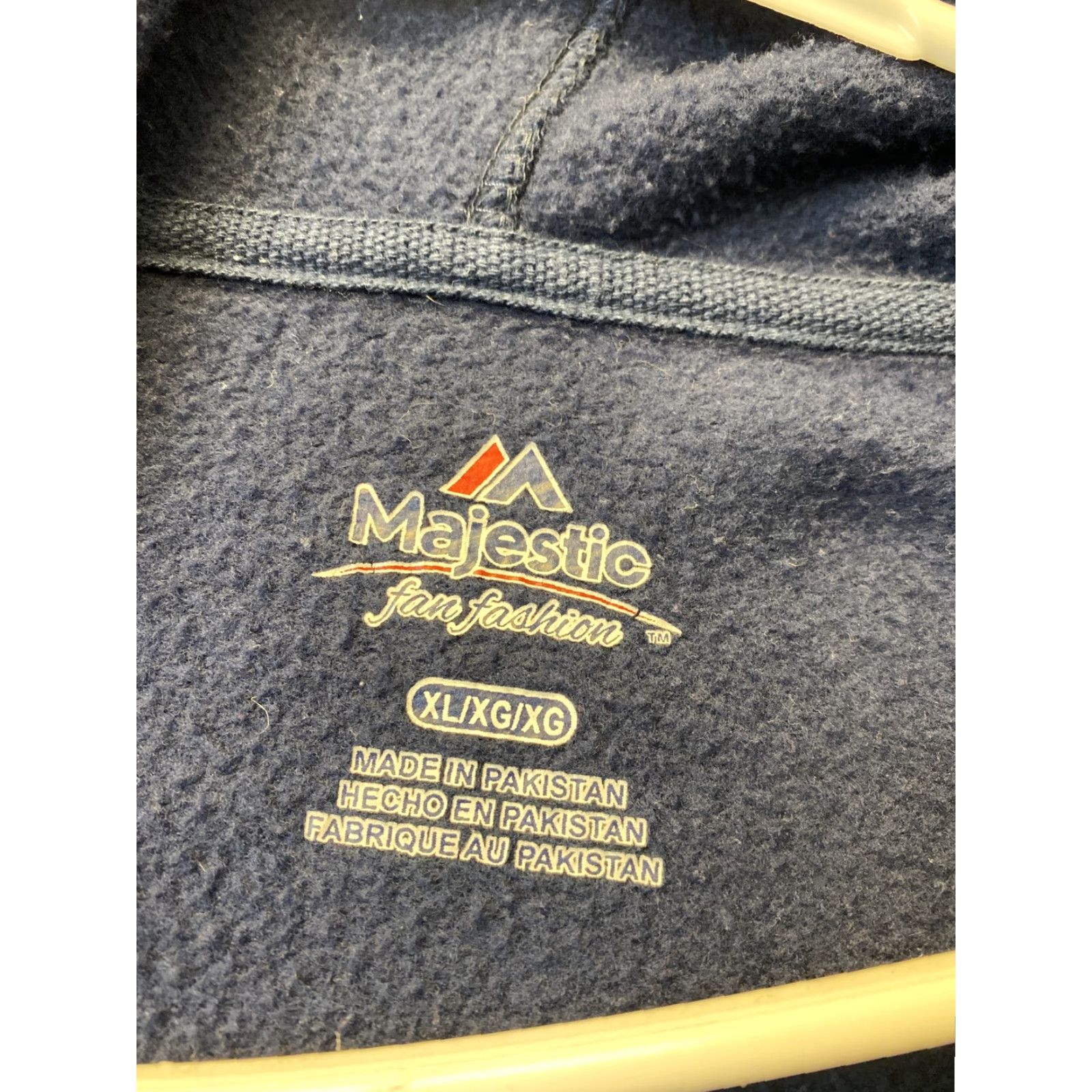NFL Majestic DENVER BRONCOS NFL Size XL Womens 18/20 Blue Hoodie Zip Casual /56-41 Size XL / US 12-14 / IT 48-50 - 3 Thumbnail