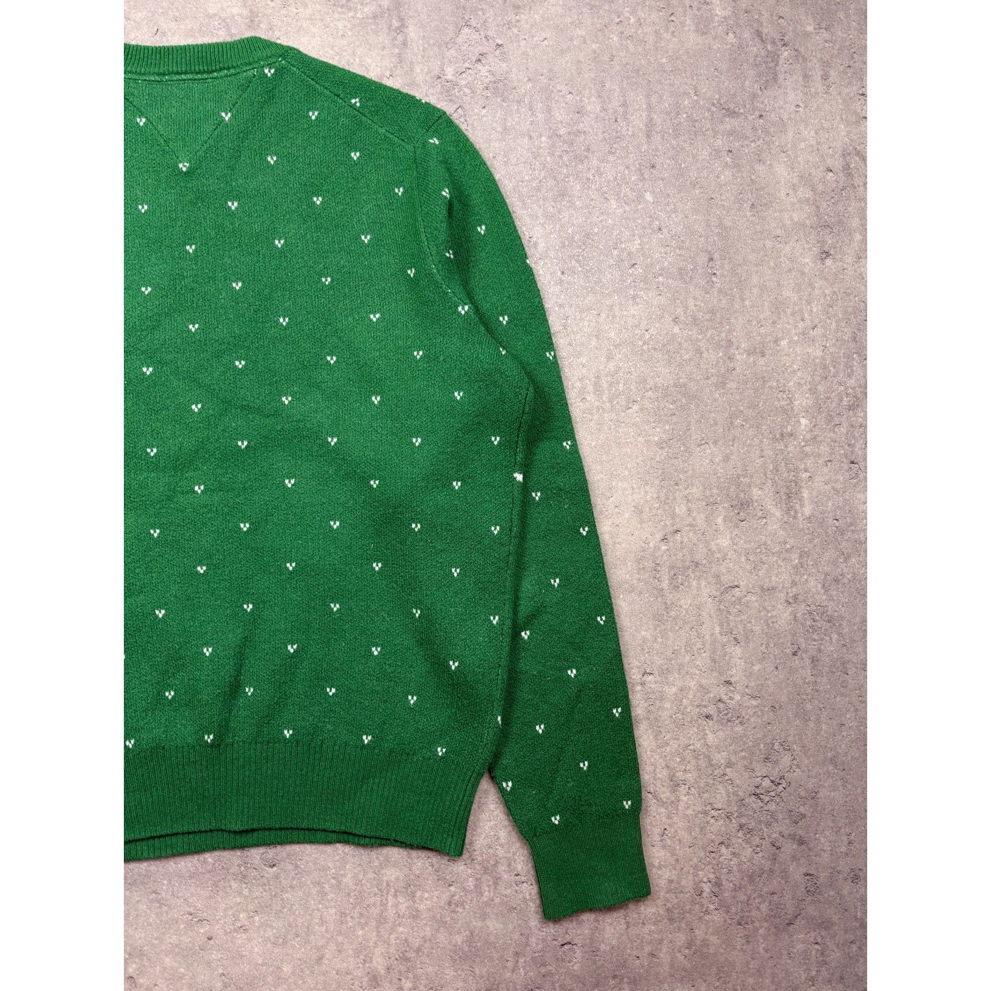 Tommy Hilfiger Retro Slope Style: Tommy Hilfiger Skier Graphic Knit Sweater Size US M / EU 48-50 / 2 - 9 Thumbnail