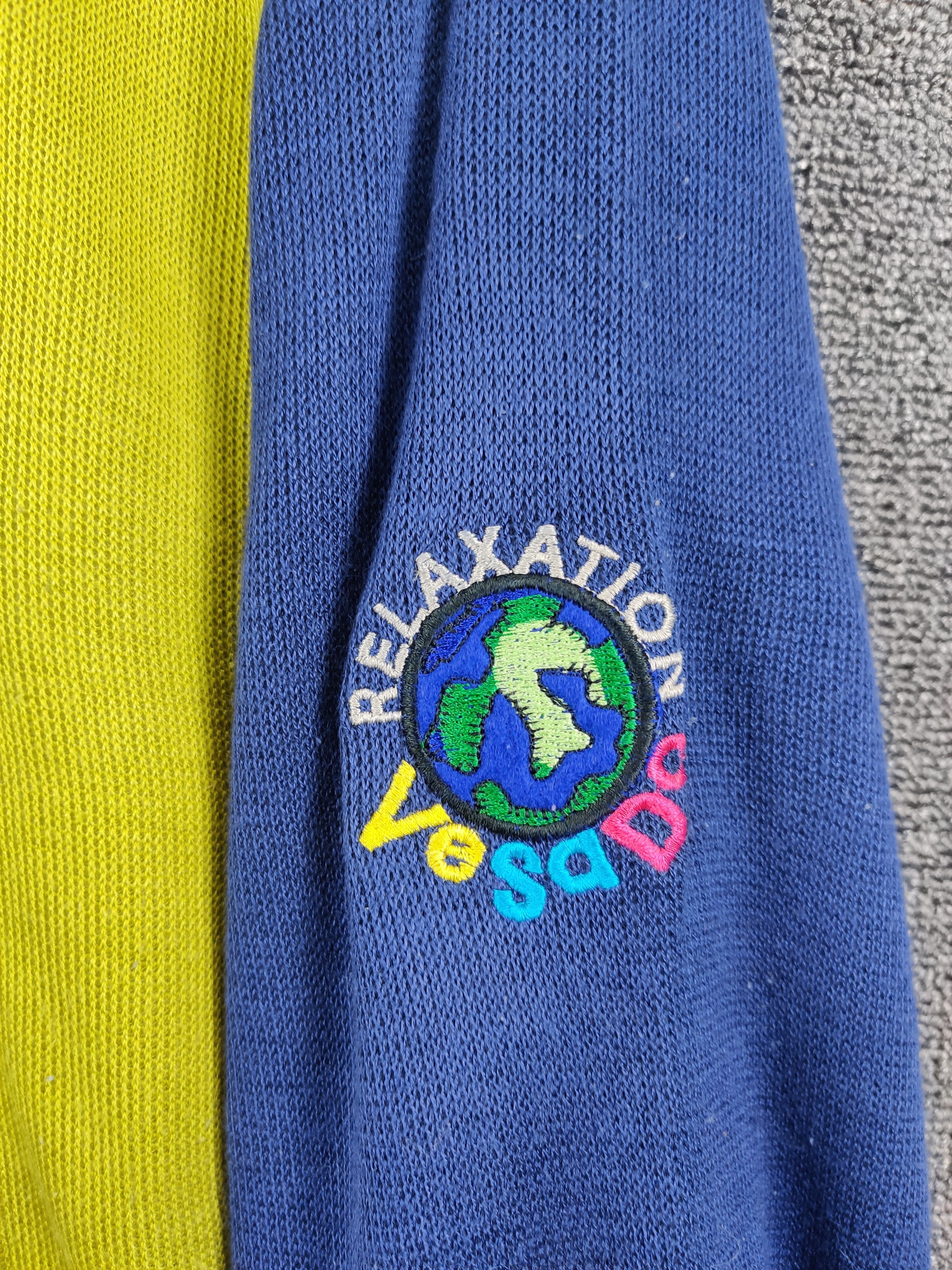 Japanese Brand Vintage Relaxtion Vesado Embroidery Sweater By Runex Size US L / EU 52-54 / 3 - 7 Thumbnail