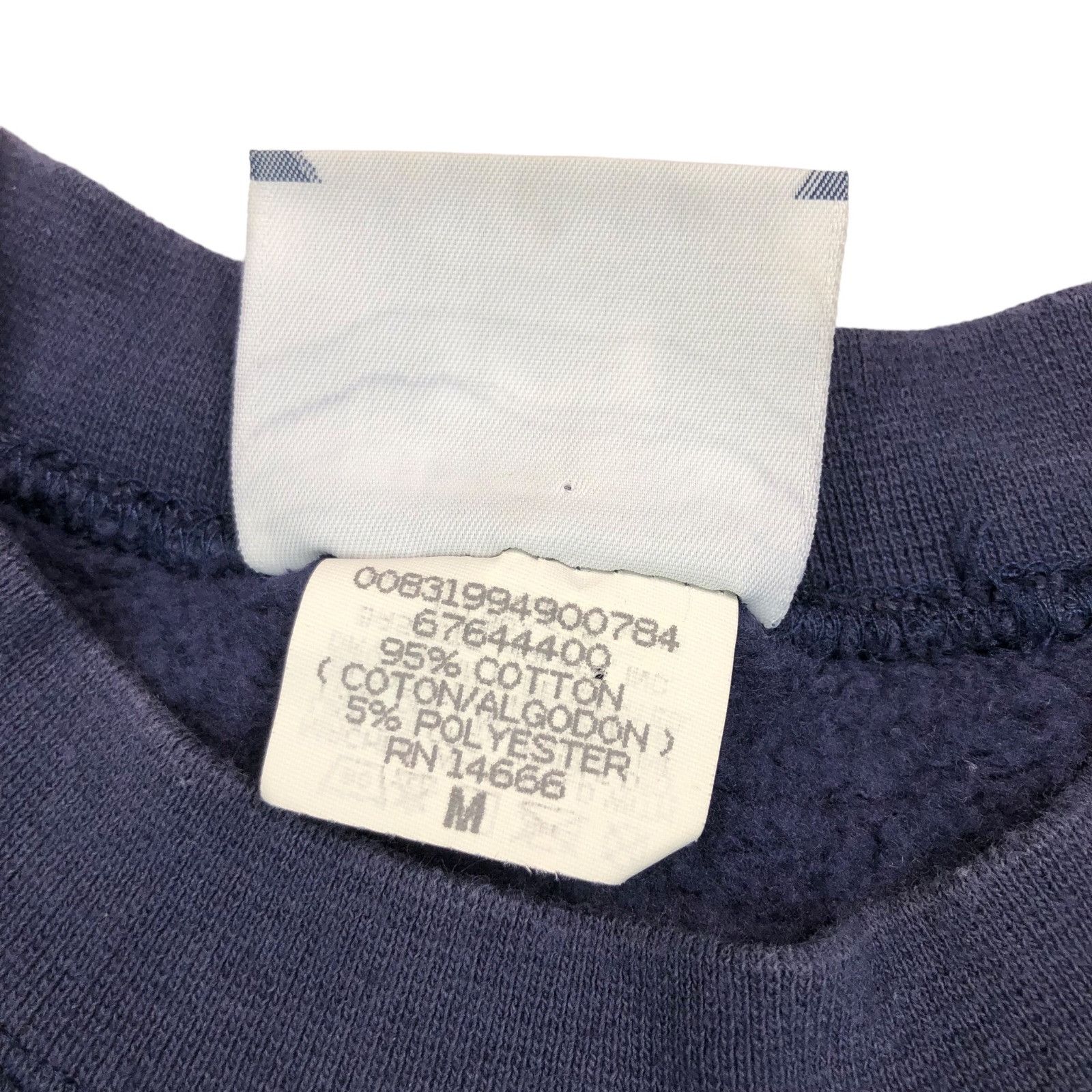 Lee VTG Delta Sorority Sweatshirt Navy Blue/White • USA • Medium Size US M / EU 48-50 / 2 - 4 Thumbnail