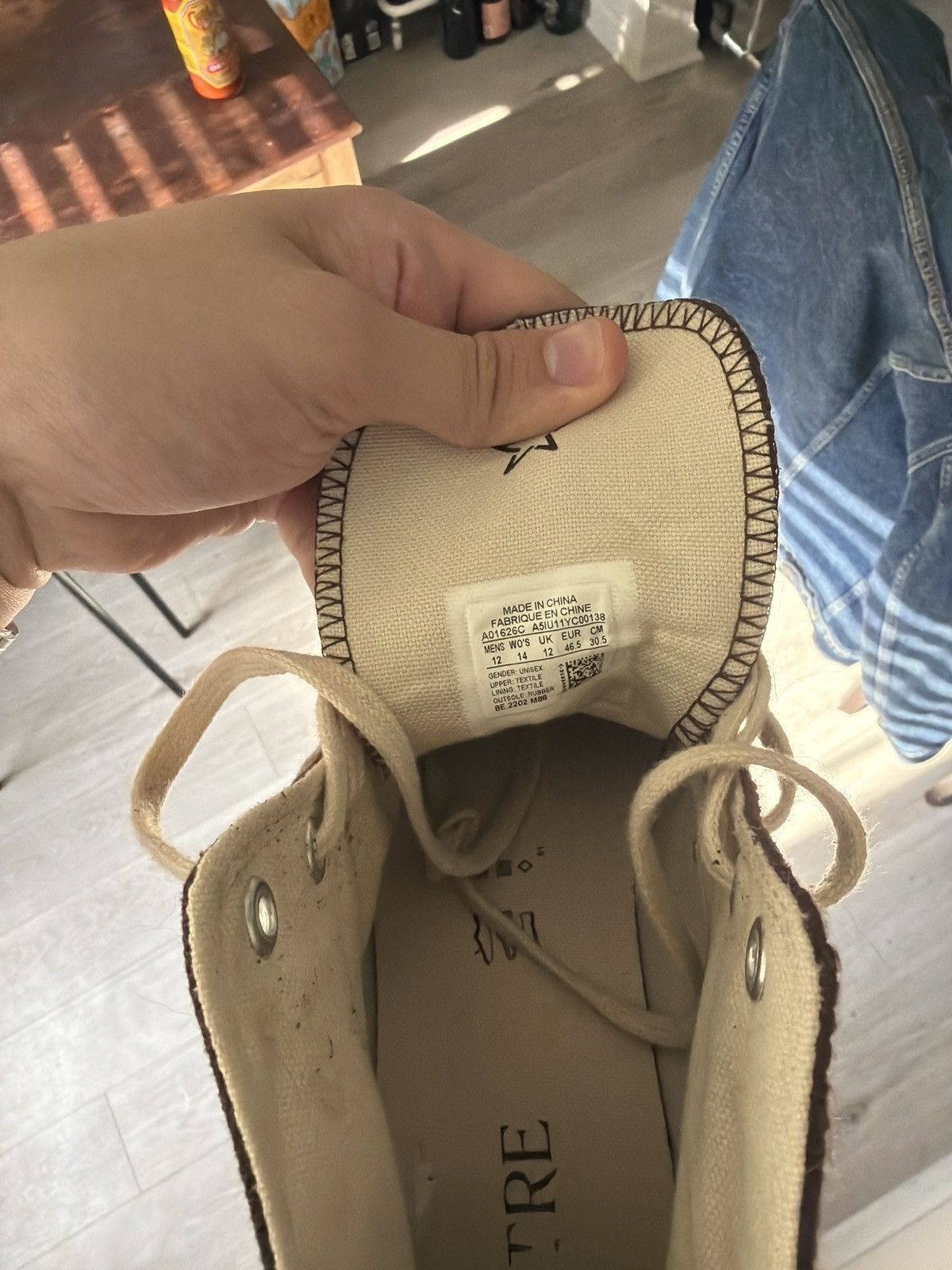 Notre Converse x Notre Collab Size US 12 / EU 45 - 6 Thumbnail