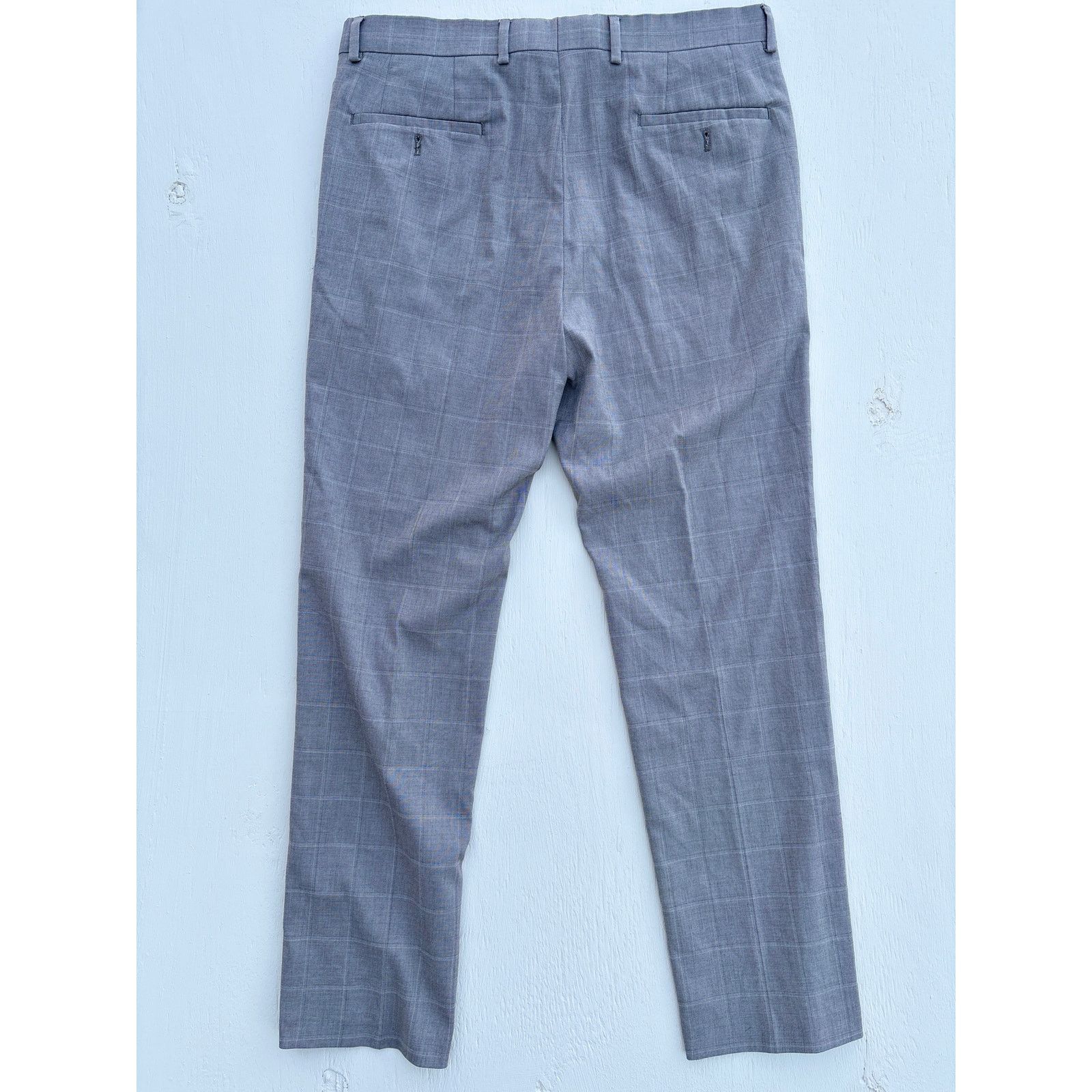 Polo Ralph Lauren Vintage Ralph Luaren Ralph Slim Fit Grey Checkered Size US 34 / EU 50 - 2 Thumbnail
