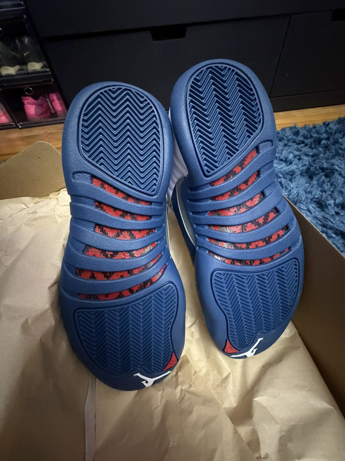 Nike Jordan 12 French Blue Size US 8 / EU 41 - 8 Thumbnail