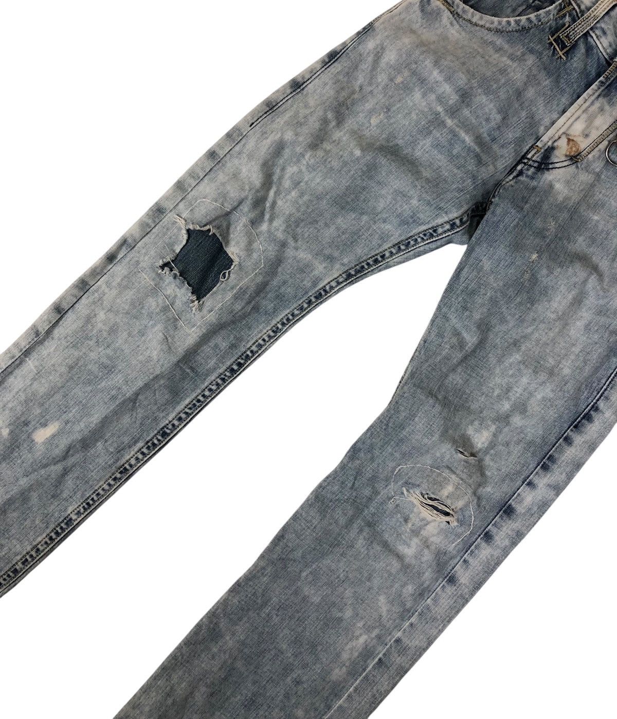 Energie Energie Distressed Ripped Denim Style Clash Jeans Size US 32 / EU 48 - 5 Thumbnail