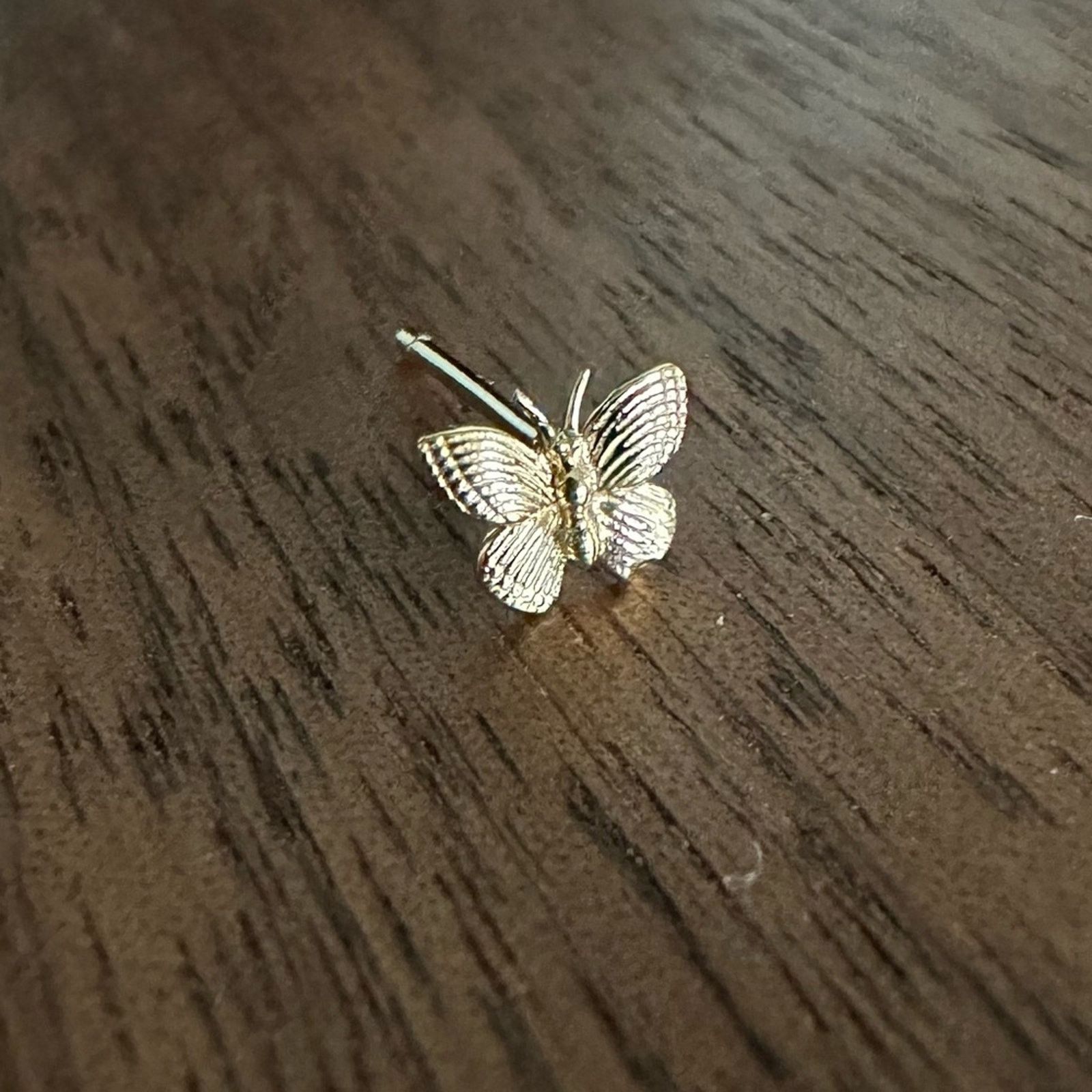 Other 14K Solid Gold Butterfly Earrings 🦋 Size ONE SIZE - 3 Thumbnail
