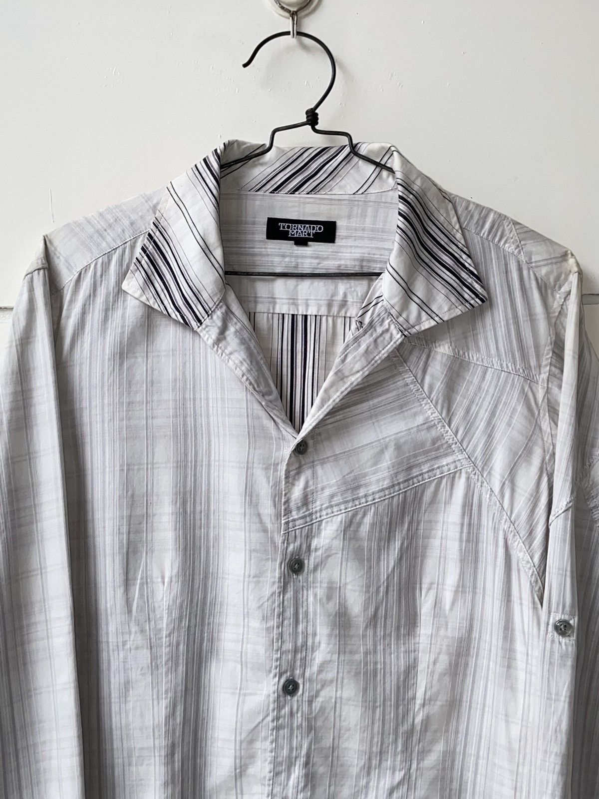 Japanese Brand × Tornado Mart TORNADO MART Plaid Shirt Size US S / EU 44-46 / 1 - 3 Thumbnail