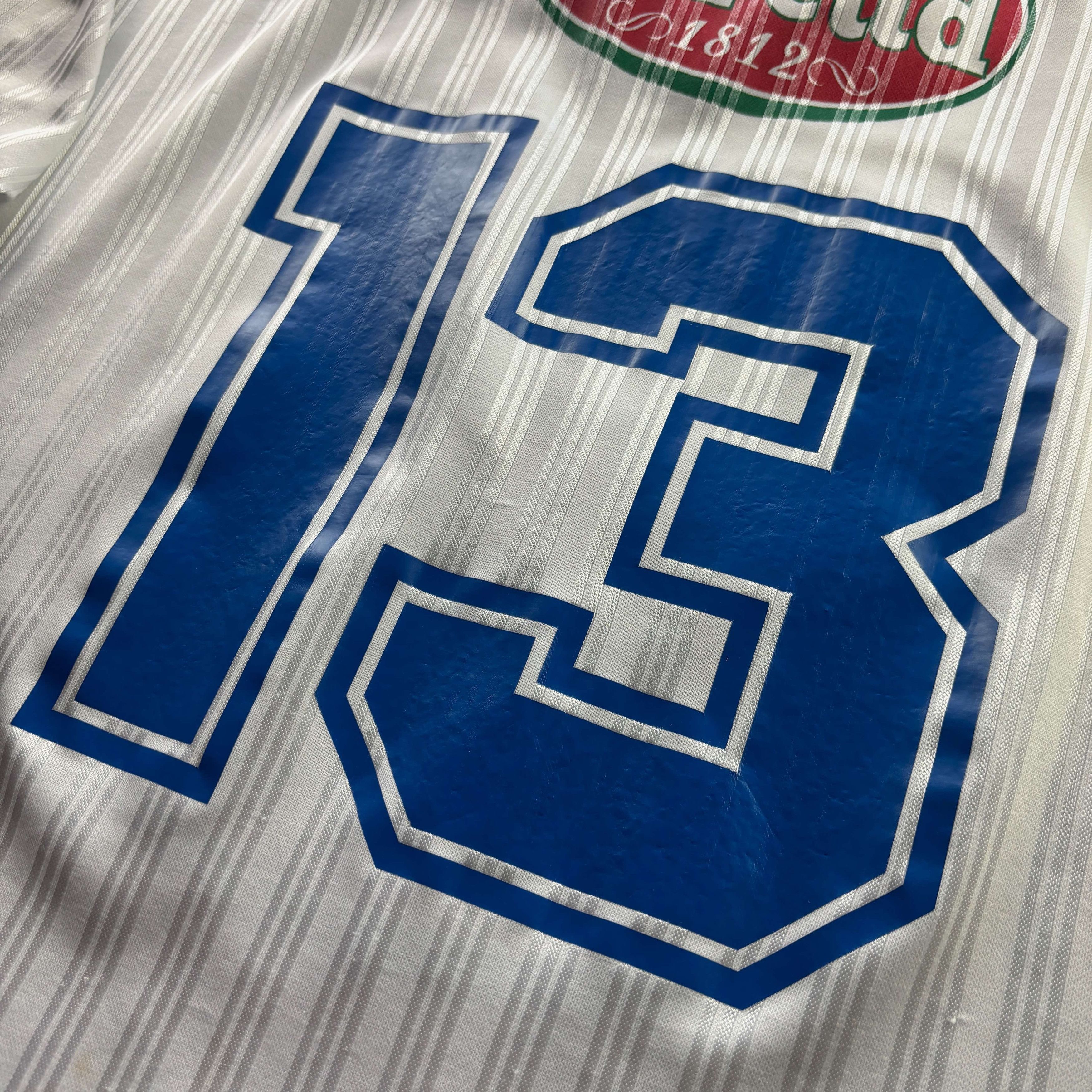 Adidas MATCH WORN Étoile Carouge 1998-99 away #13 football jersey Size US XL / EU 56 / 4 - 9 Thumbnail