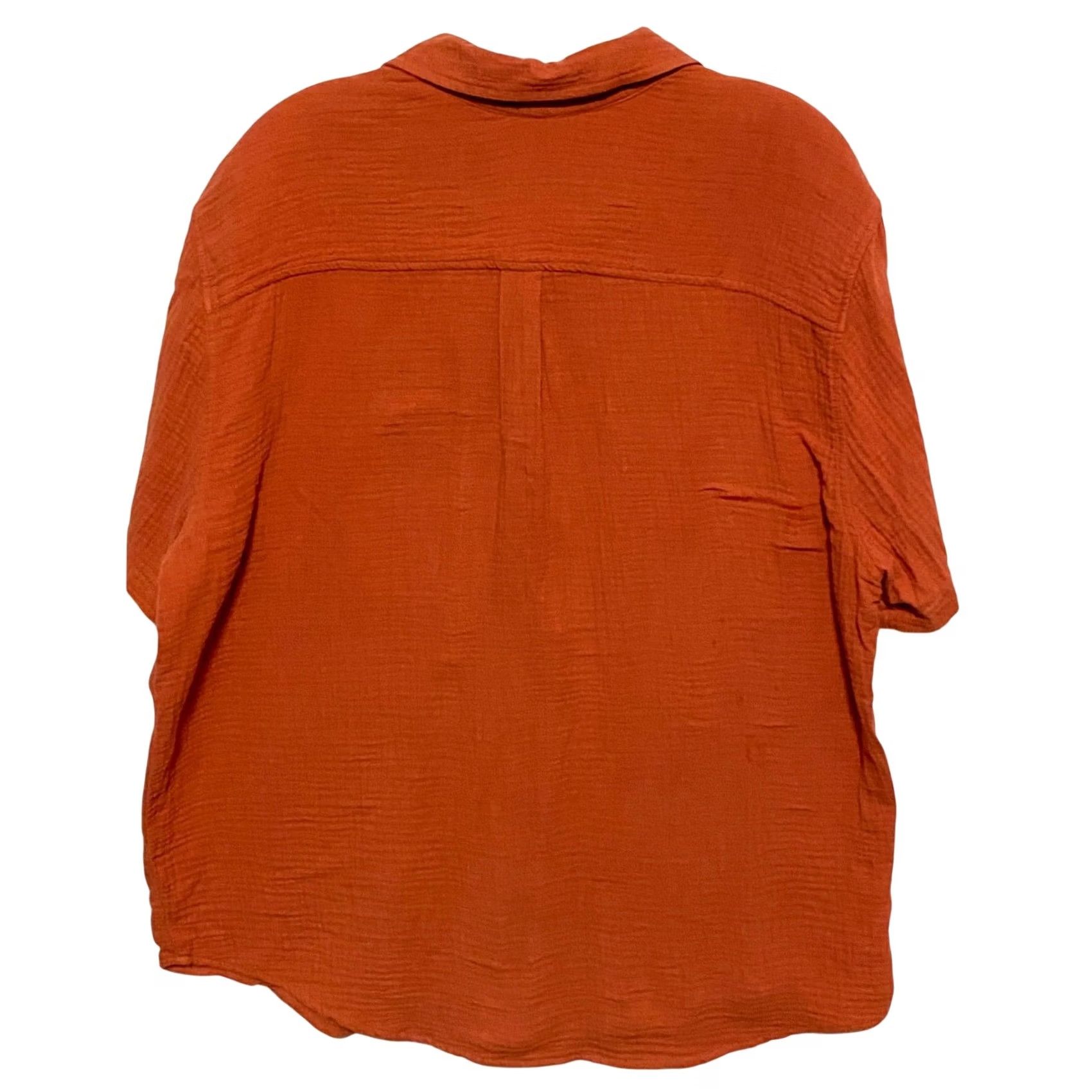 Vintage Take Pride Target Orange Button Shirt Rainbow Patch Unisex XL LGTBQ Summer Loud Size US XL / EU 56 / 4 - 3 Thumbnail