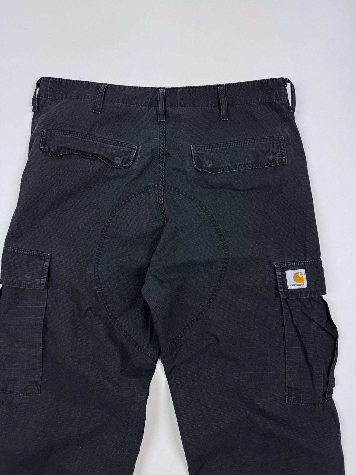 Carhartt Faded Carhartt Regular Cargo Black Pants Size US 34 / EU 50 - 18 Thumbnail