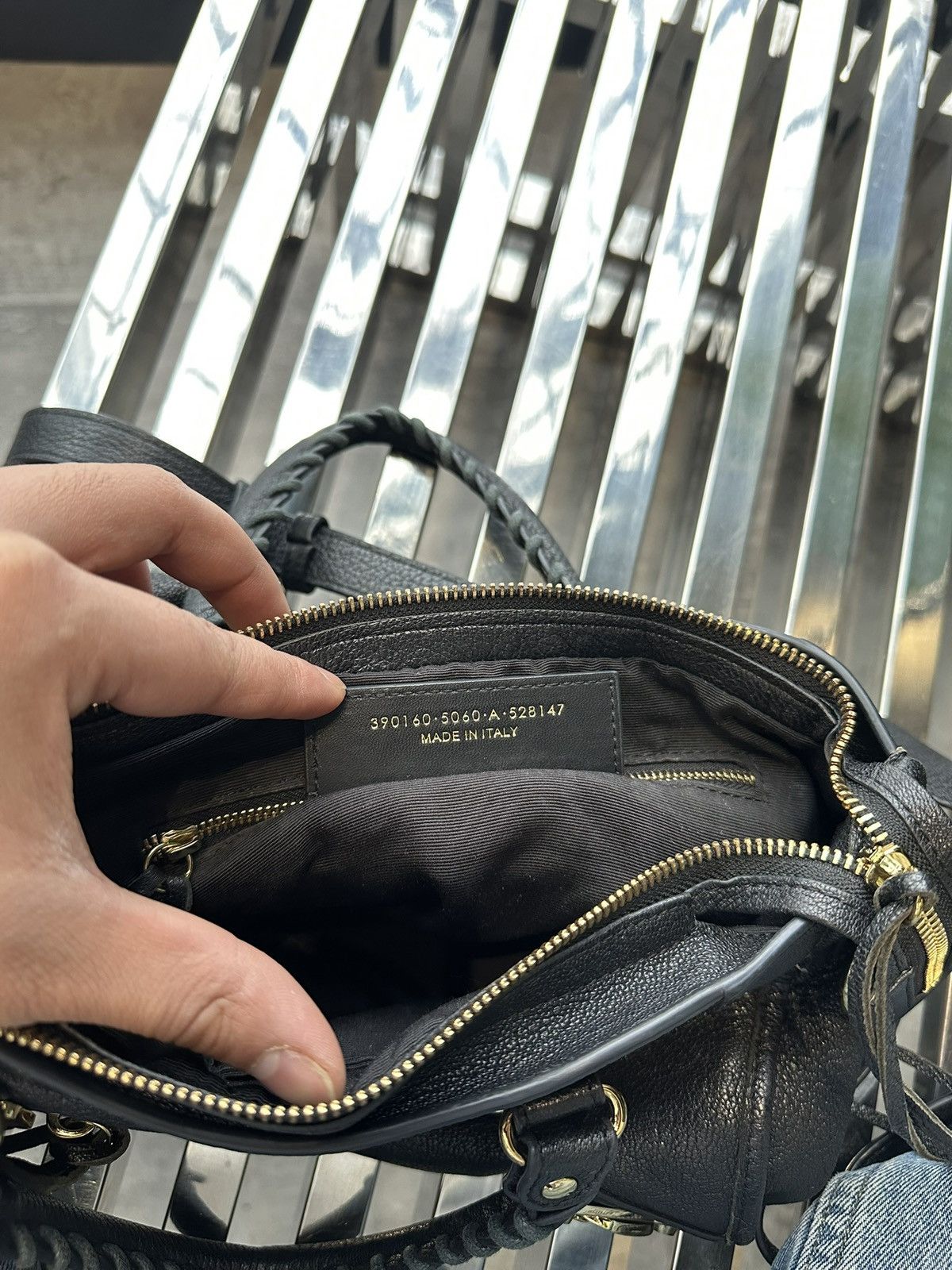 Balenciaga Balenciaga Metallic Edge Classic City Bag Size ONE SIZE - 8 Thumbnail