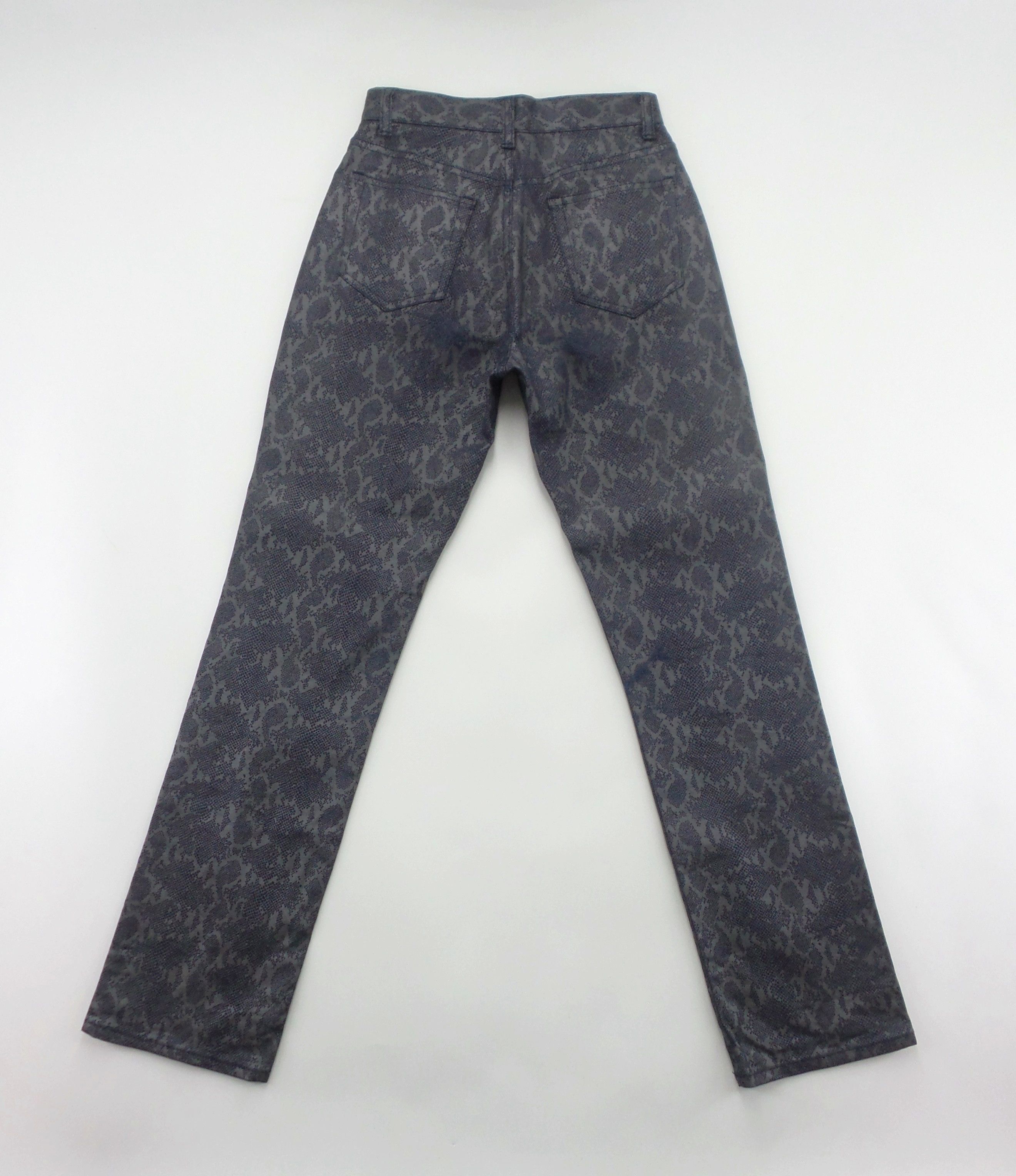 Japanese Brand FOR HER Snake Skin Design Jeans W12xL39 Size US 26 / EU 42 - 7 Thumbnail