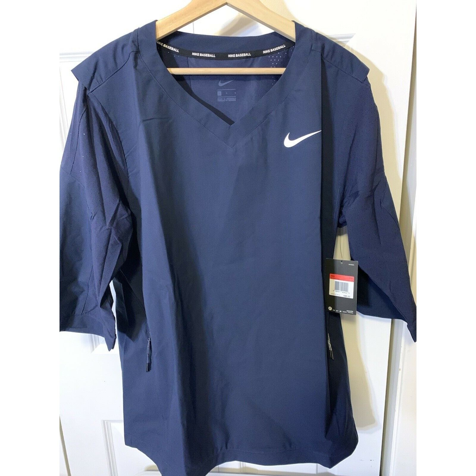 Nike New $85 Nike Hot Baseball Jacket Short Sleeve Mens Sz L 8973 Size US L / EU 52-54 / 3 - 4 Thumbnail