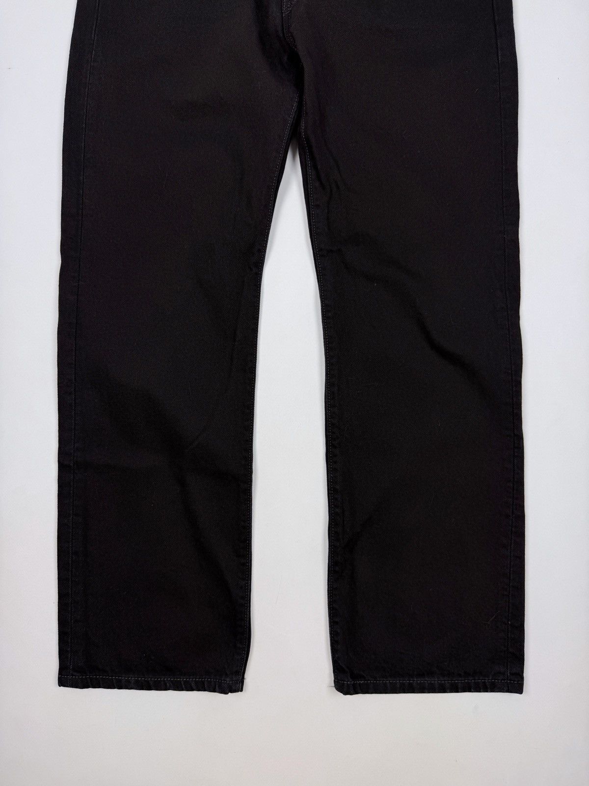 Levi's Levi’s 501 Straight Fit Black Denim Jeans 34X30 Size US 34 / EU 50 - 5 Thumbnail