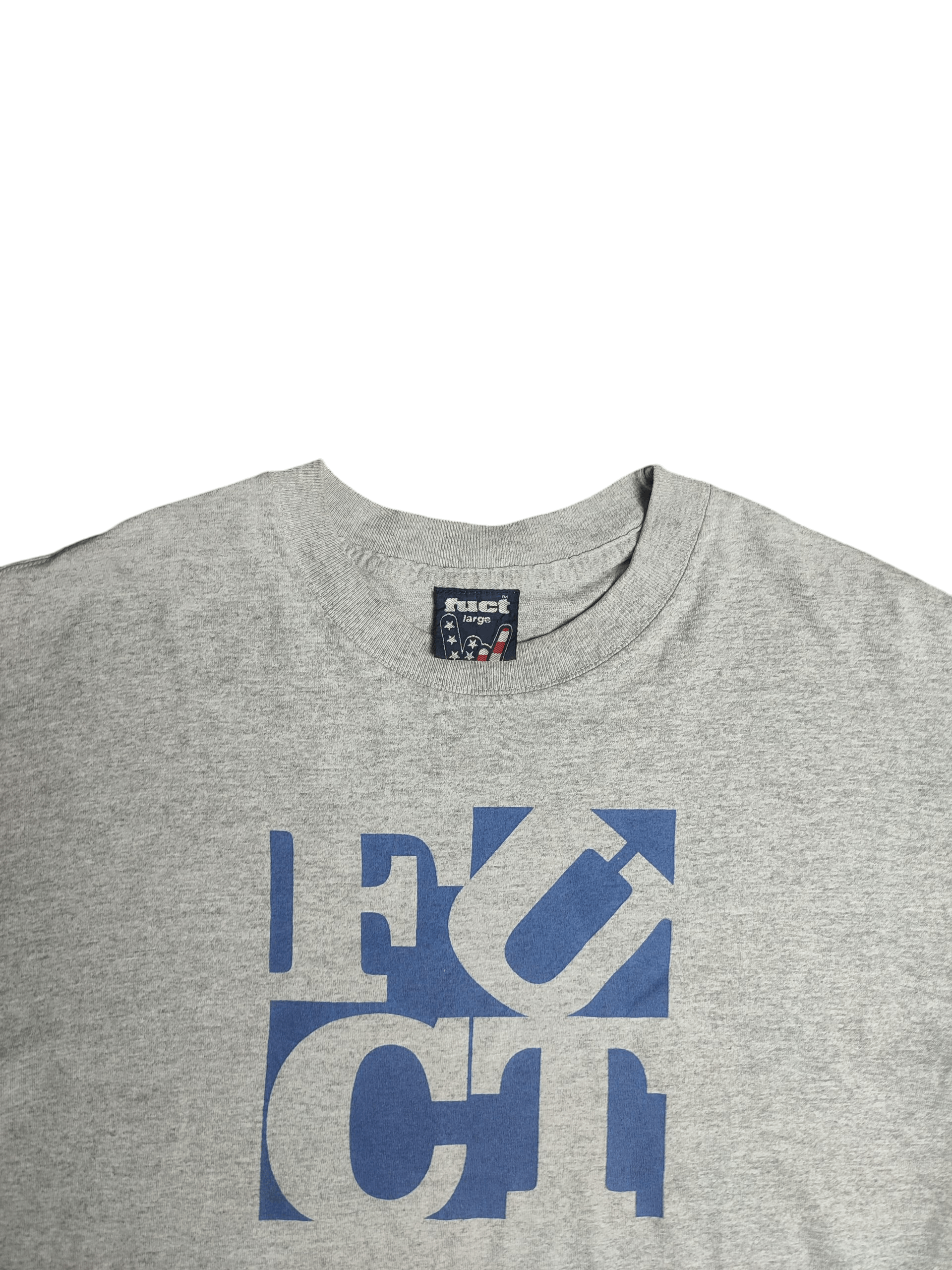 FUCT [DELETED] Fuct Typography Skateboards 1990s Vintage Tshirt Size US L / EU 52-54 / 3 - 1 Thumbnail