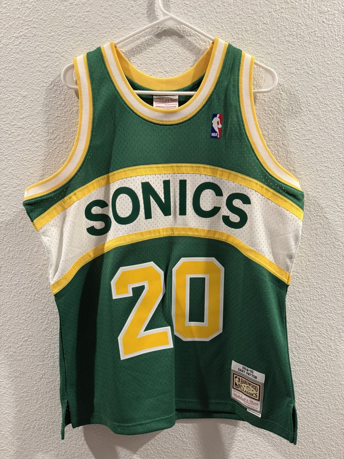Mitchell & Ness Super Sonics x Gary Payton Jersey Size US L / EU 52-54 / 3 - 1 Thumbnail