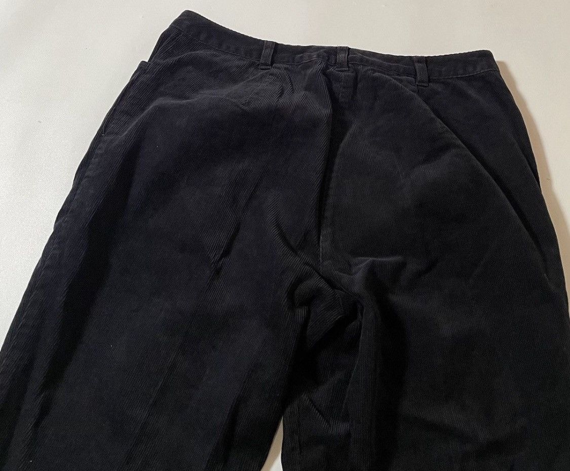 Yohji Yamamoto TAX FREE 🇺🇸 Yohji yamamoto y’saccs straight corduroy trousers Size US 29 - 6 Thumbnail