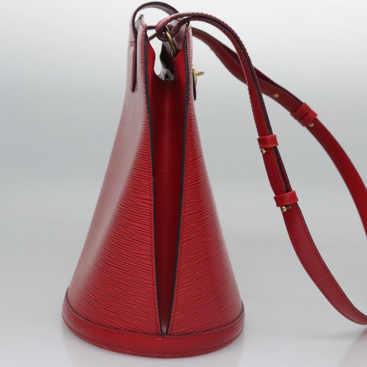 Louis Vuitton LOUIS VUITTON Epi Cluny Shoulder Bag Red M52257 Size ONE SIZE - 4 Thumbnail