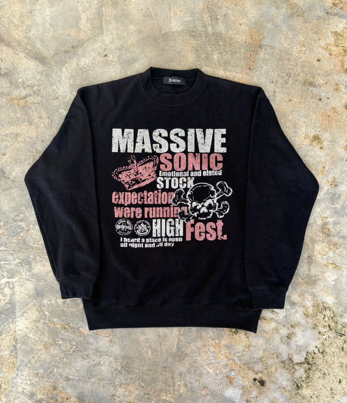 Hysteric Glamour Y2k Massive Sonic Ifsixwasnine Lgb Style Crewneck Size US L / EU 52-54 / 3 - 1 Thumbnail