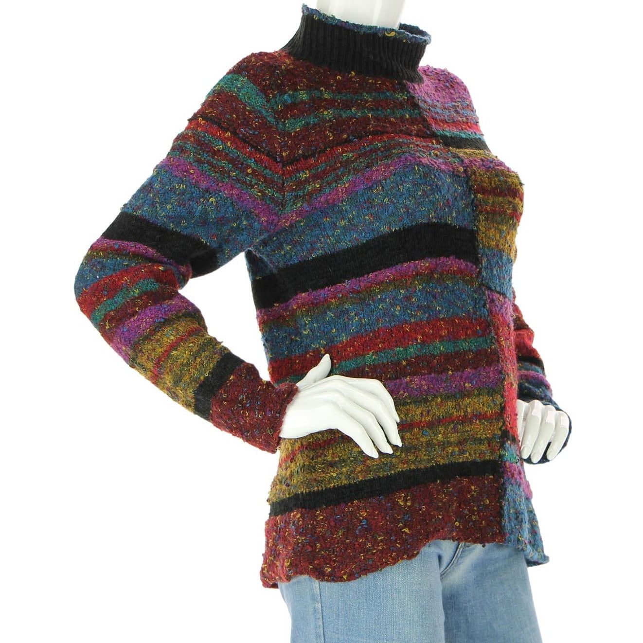 Anthropologie Anthropologie Curio Confetti Striped Sweater Size M / US 6-8 / IT 42-44 - 1 Thumbnail