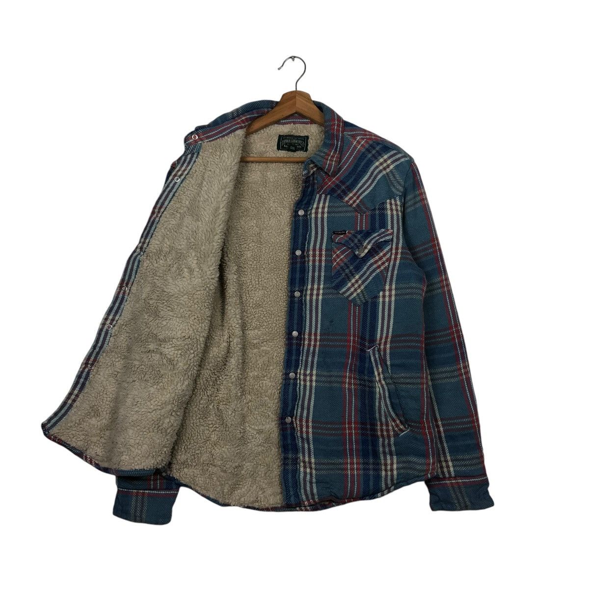 Ralph Lauren 🔥VINTAGE FLANNEL WORK JACKET POLO COUNTRY RALPH LAUREN Size US M / EU 48-50 / 2 - 13 Thumbnail