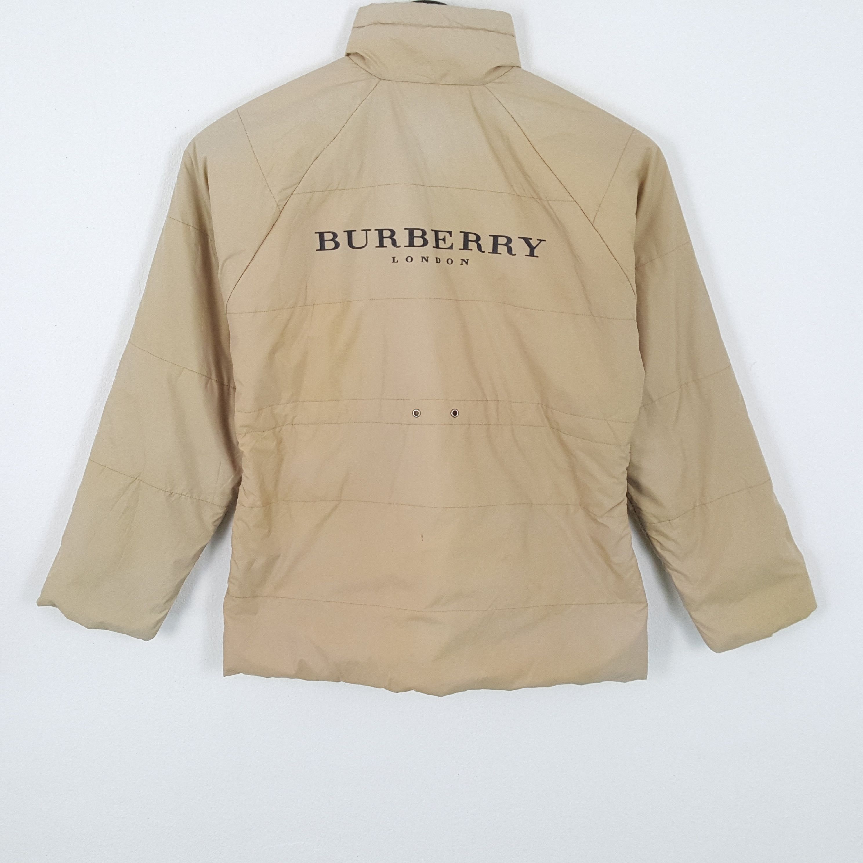 Burberry × Vintage BURBERRY LONDON Fashion Style Custom Art Jacket Size US M / EU 48-50 / 2 - 1 Thumbnail