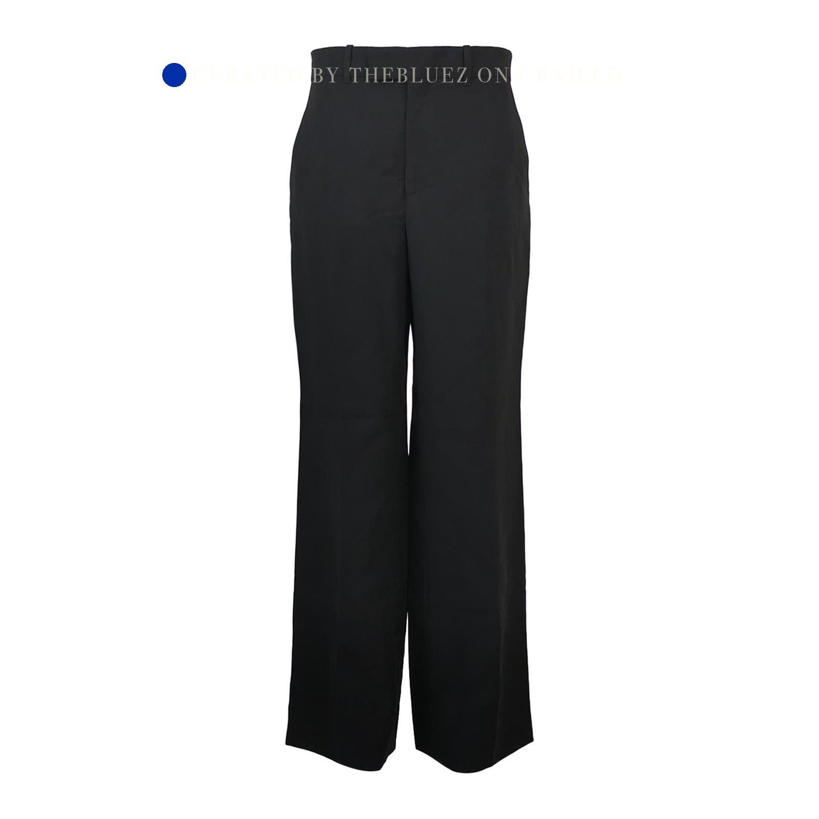 Gucci Elegant Black Silk Wool Blend Trousers Size US 26 / EU 42 - 1 Thumbnail