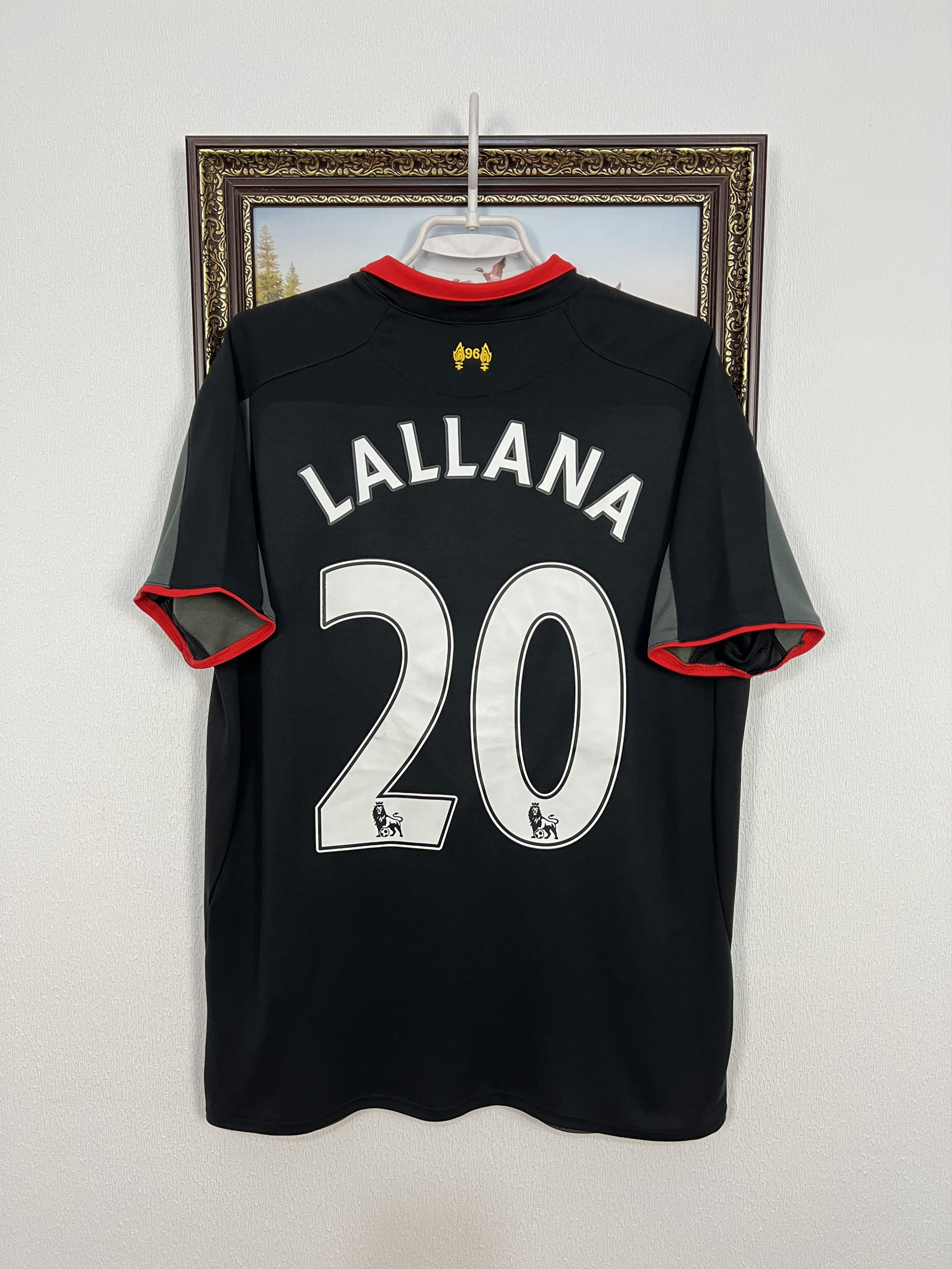 New Balance Liverpool Third football shirt 2014 Soccer #20 Lallana Size US L / EU 52-54 / 3 - 1 Thumbnail