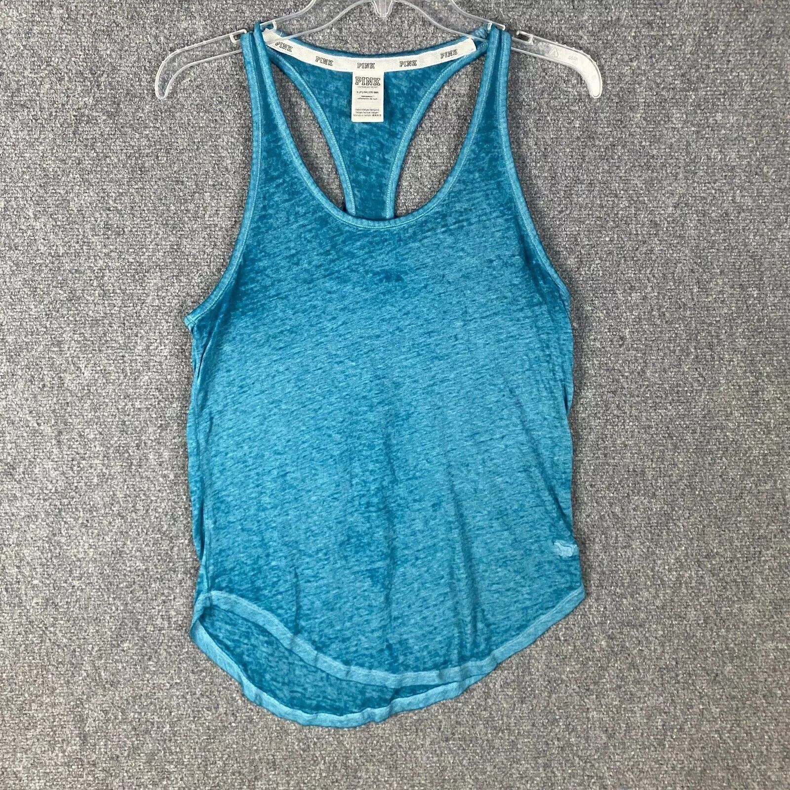 Victoria's Secret Victoria's Secret Pink Tank Top Women's Small Blue Sleepwear Size S / US 4 / IT 40 - 1 Thumbnail
