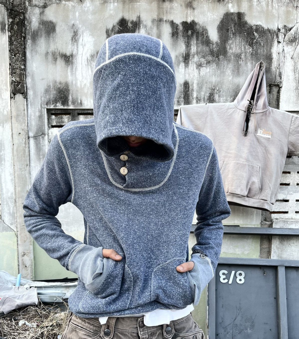 If Six Was Nine VINTAGE DIESEL ITEM KNIT BONO AND NINJA HOODIE Size US M / EU 48-50 / 2 - 2 Thumbnail